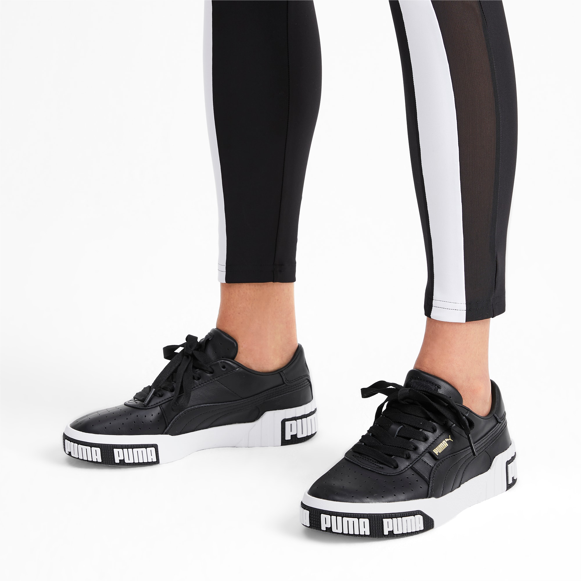 puma black and white womens sneakers