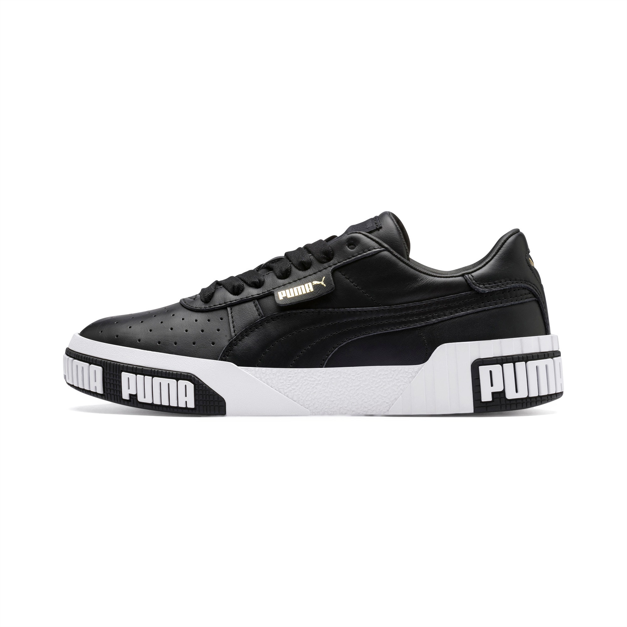 black and white puma sneakers