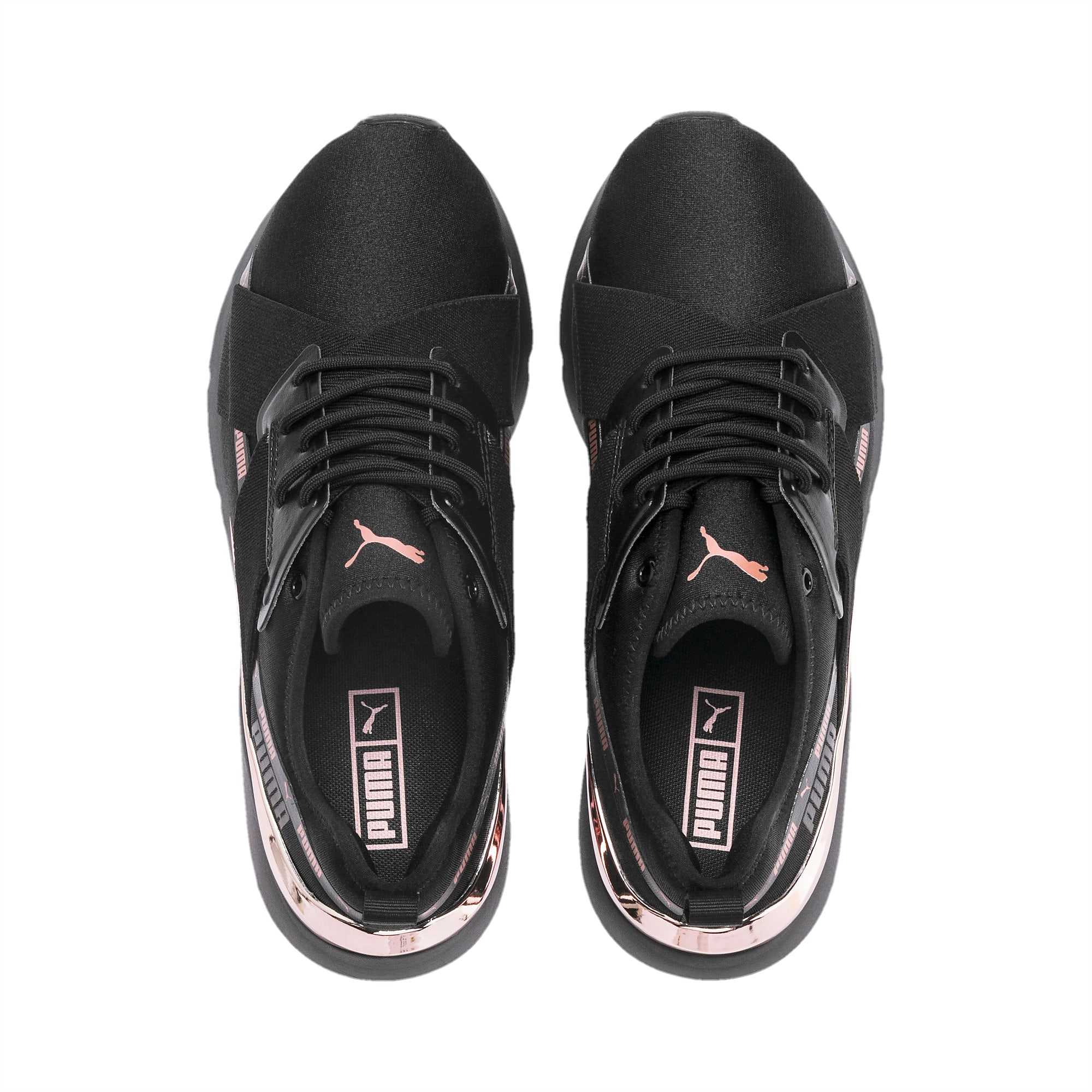 puma muse metallic puma black rose gold