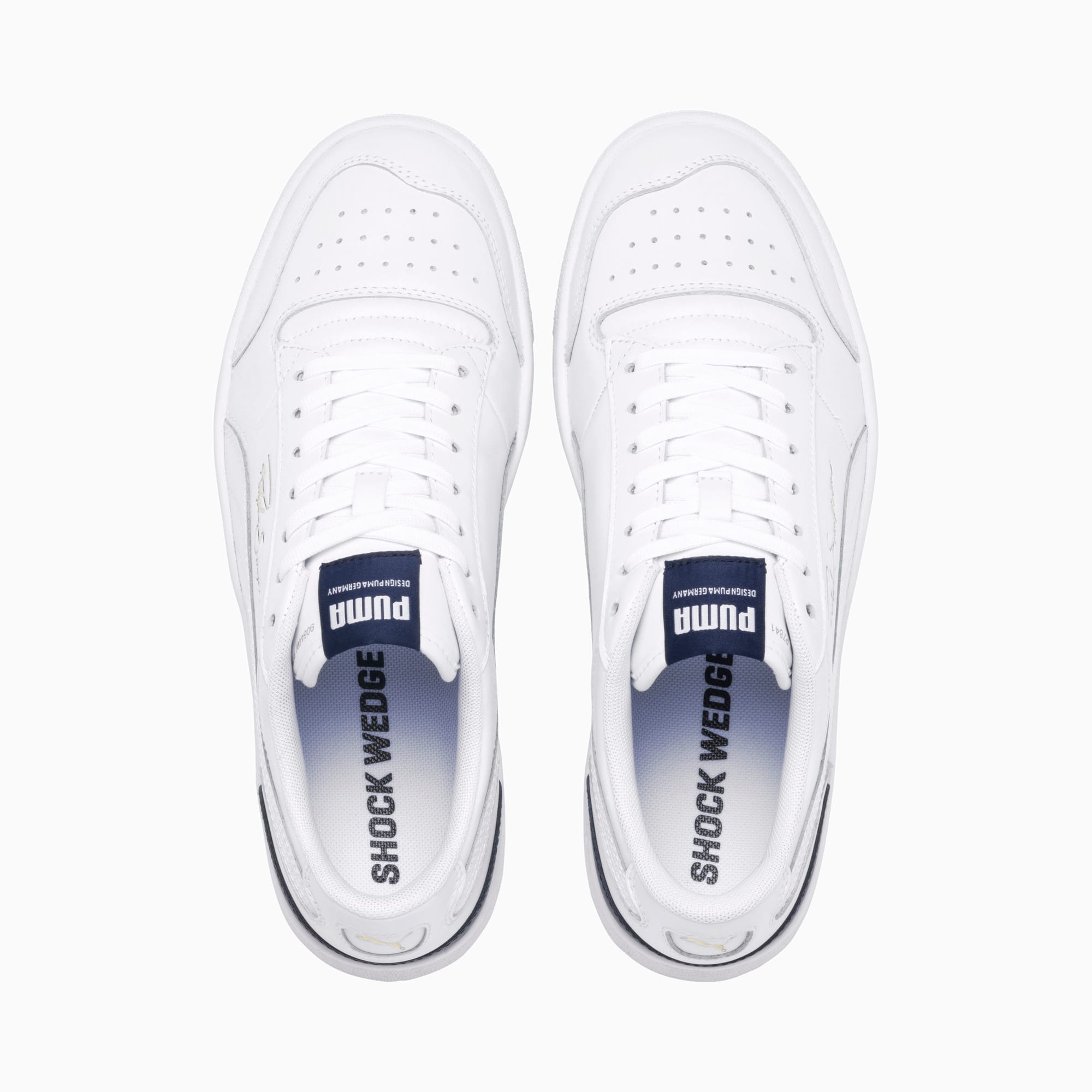 puma ralph sampson lo trainers in triple white