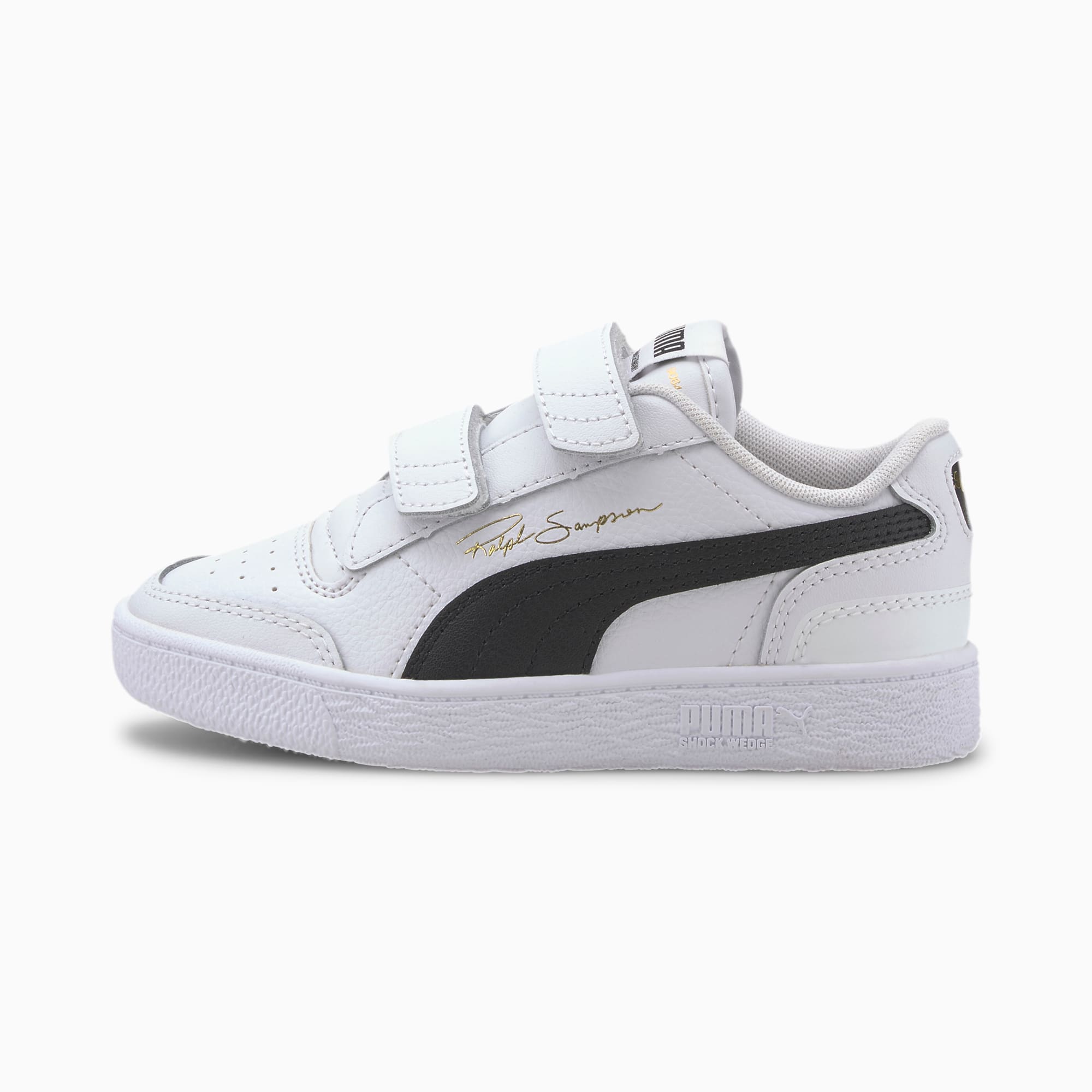 Ralph Sampson Lo V Kids Trainers Puma White Puma Black Puma W Puma Ralph Sampson Collection Puma Sweden