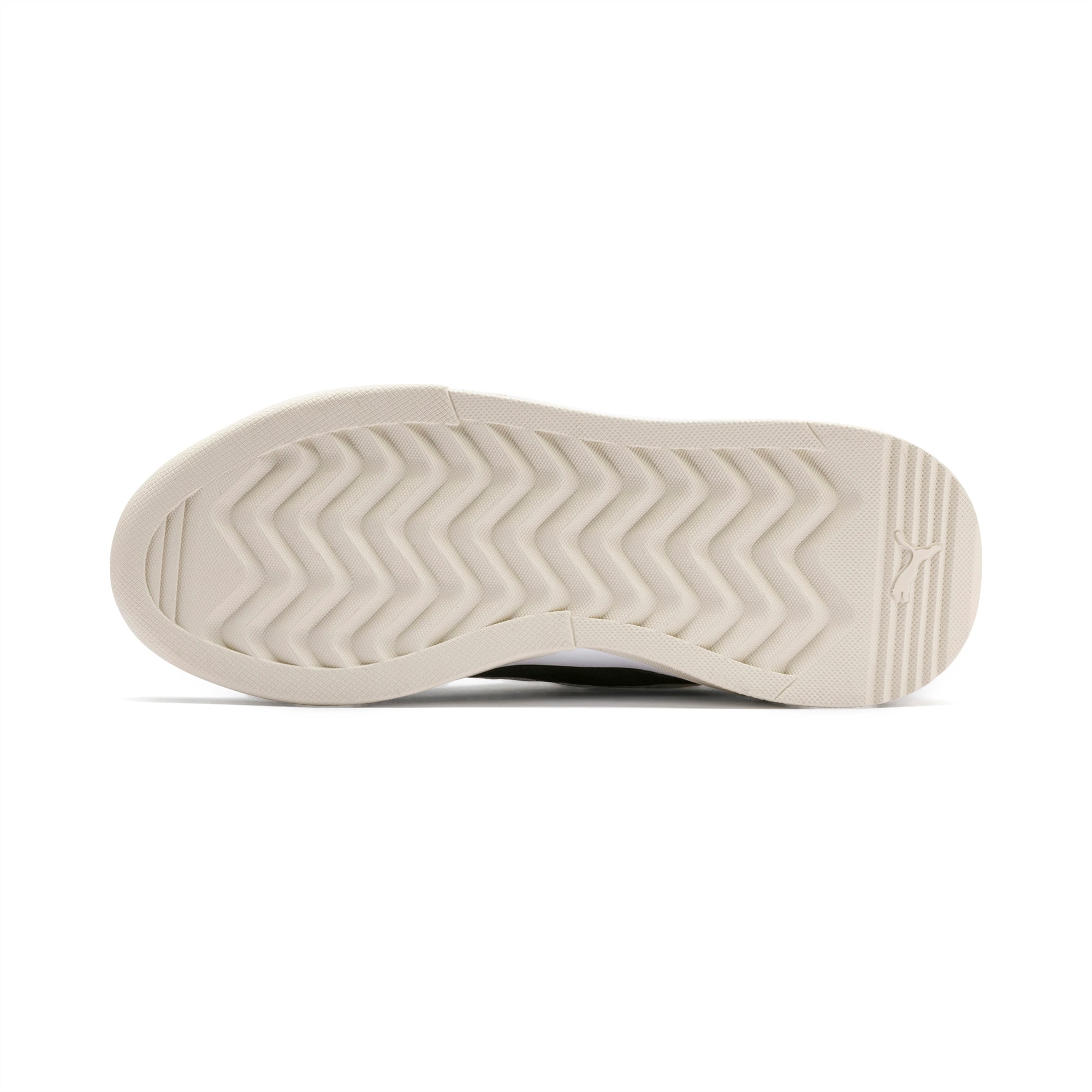 puma aeon heritage white and black trainers