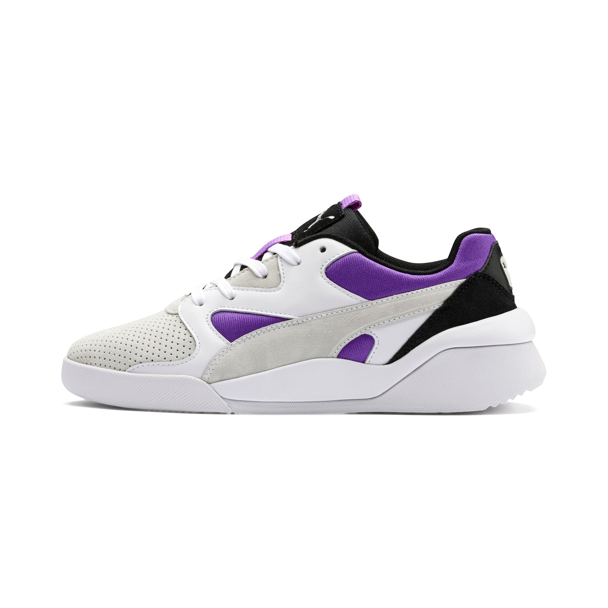 purple puma tennis shoes