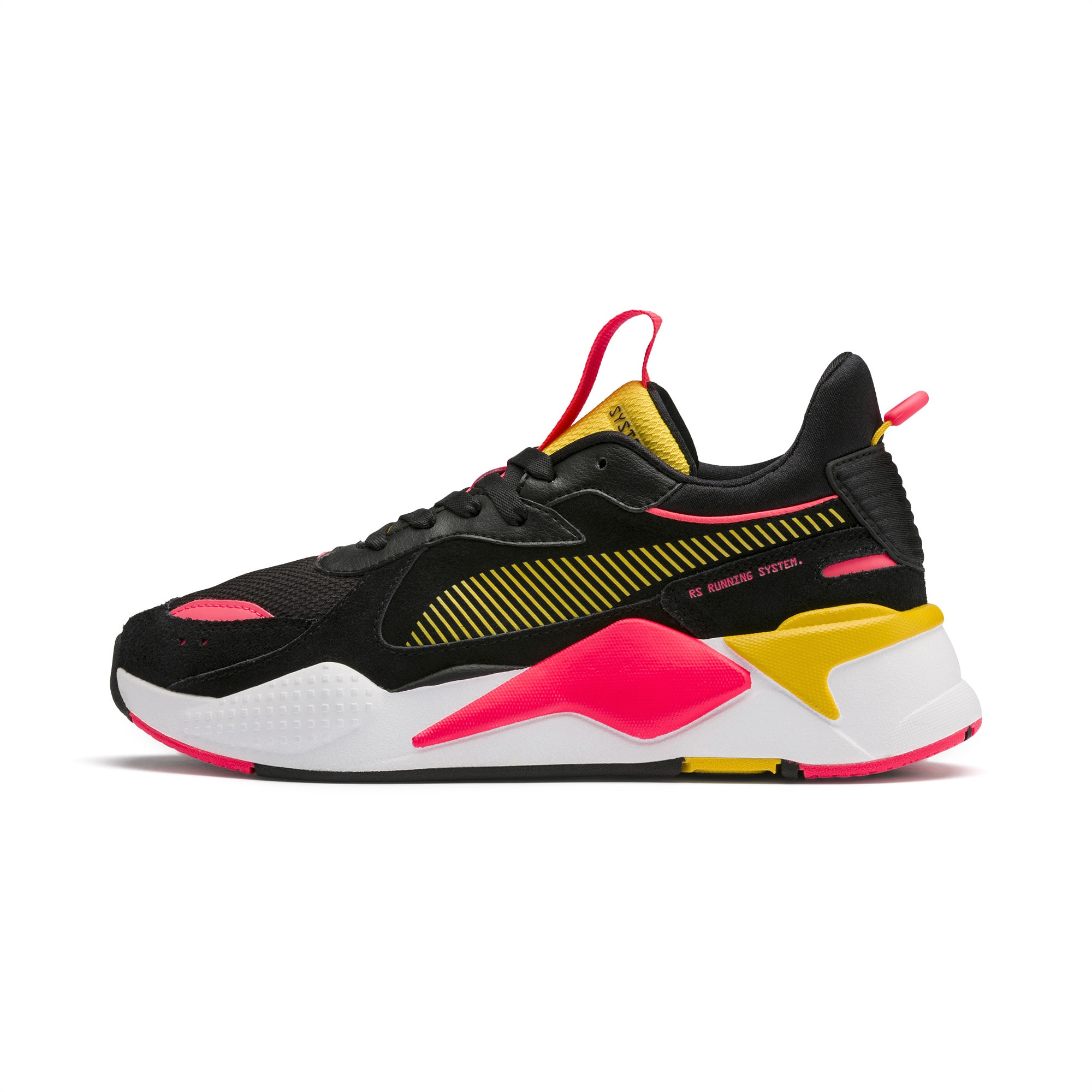 Rs X Reinvent Women S Trainers Puma Black Sulphur Puma Sneakers Puma