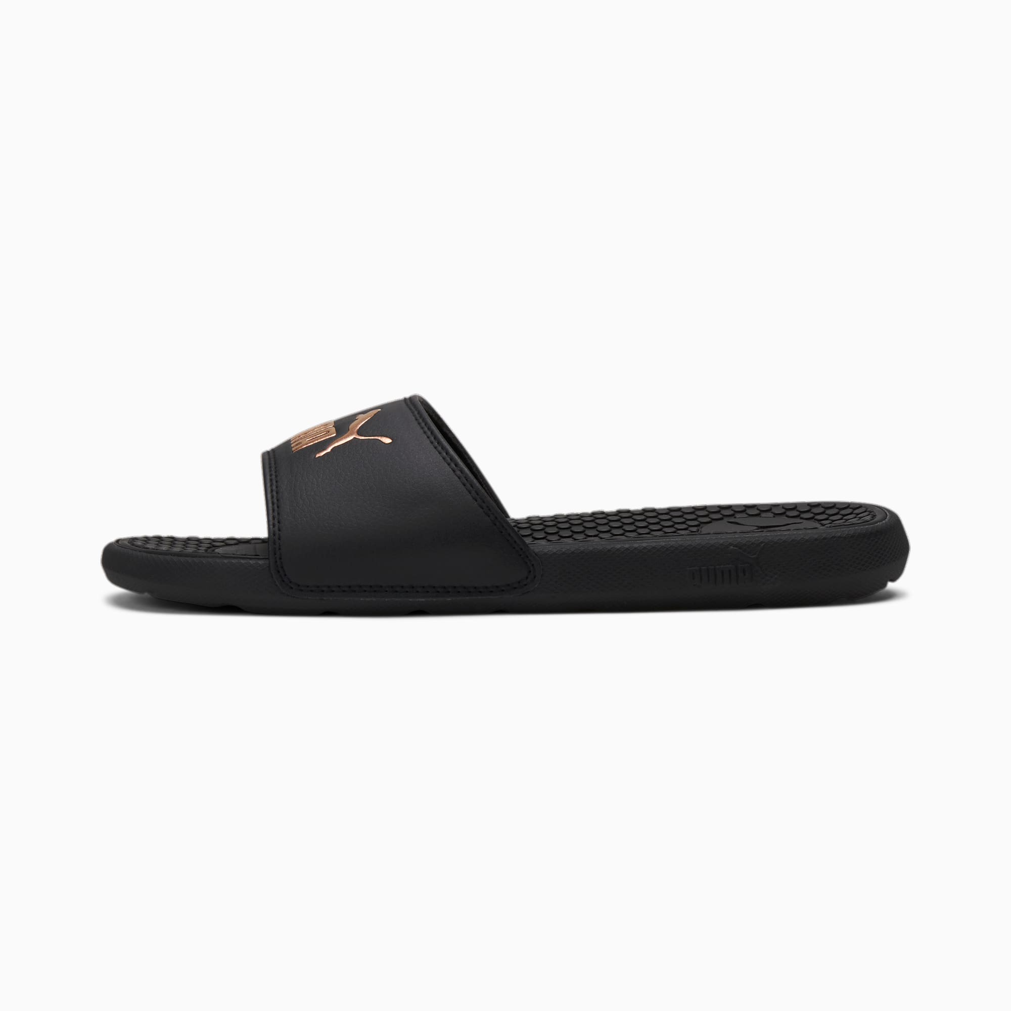 puma black sandals