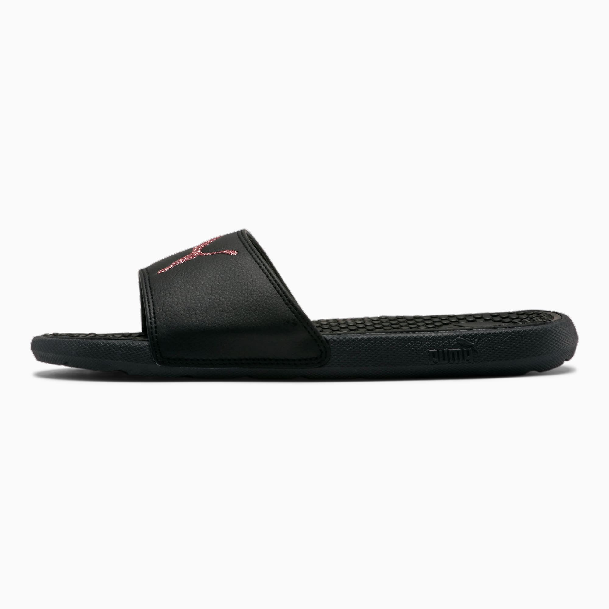 Glitter clearance puma slides