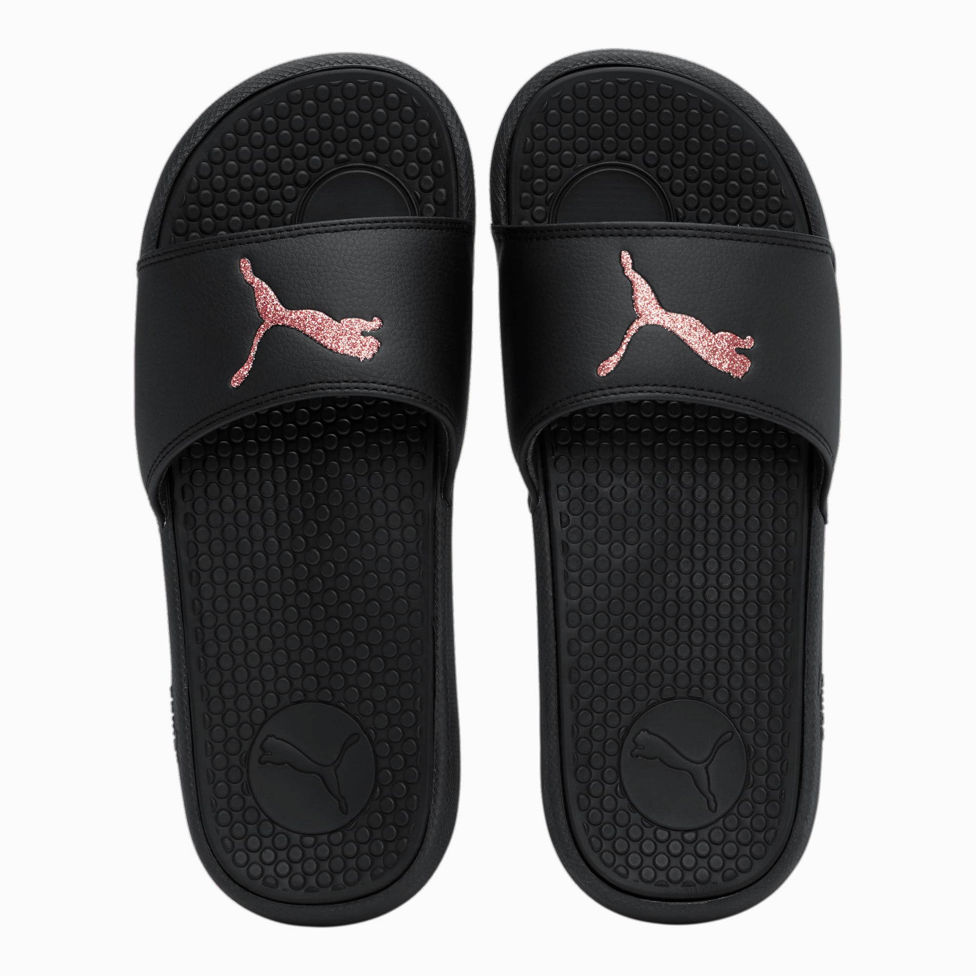 Puma glitter top slides