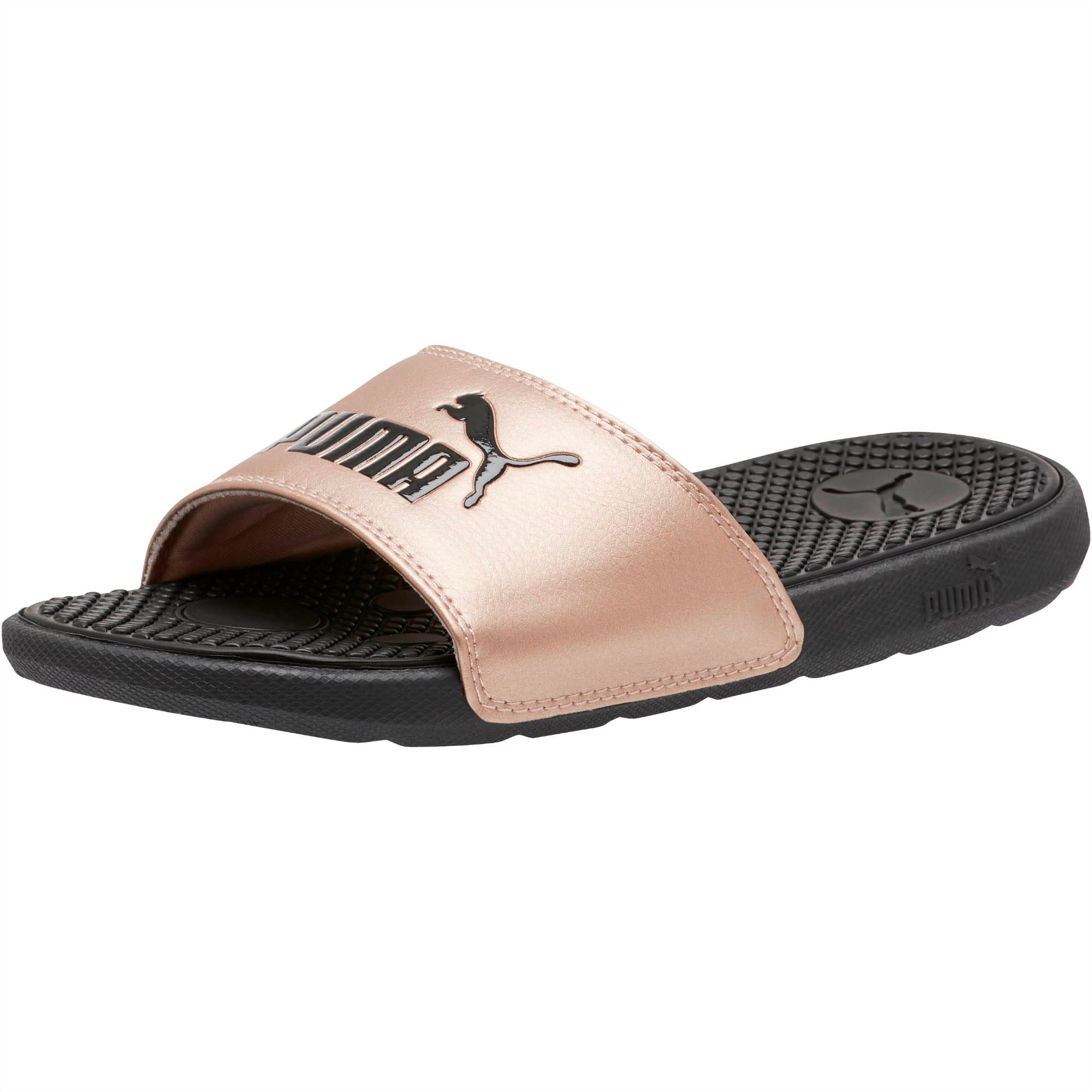 Cool Cat Metallic Slides JR | PUMA US