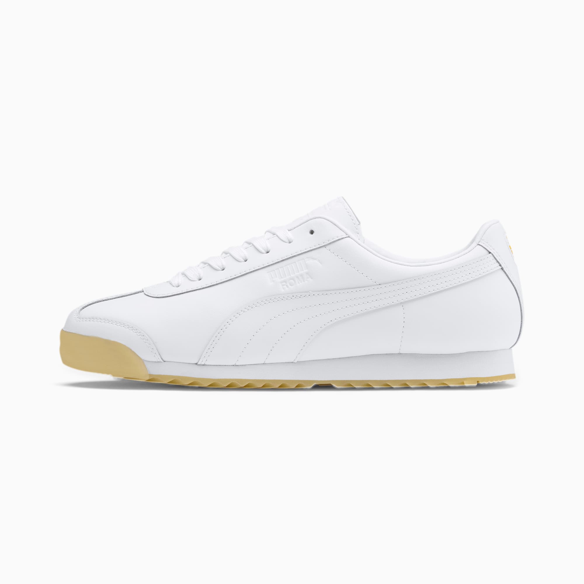 puma roma classic white