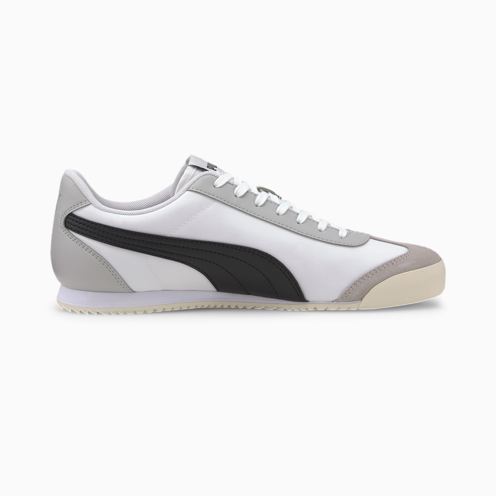 PUMA - Mens Turino Fsl Shoes, Puma White/Puma White/Puma White, 12