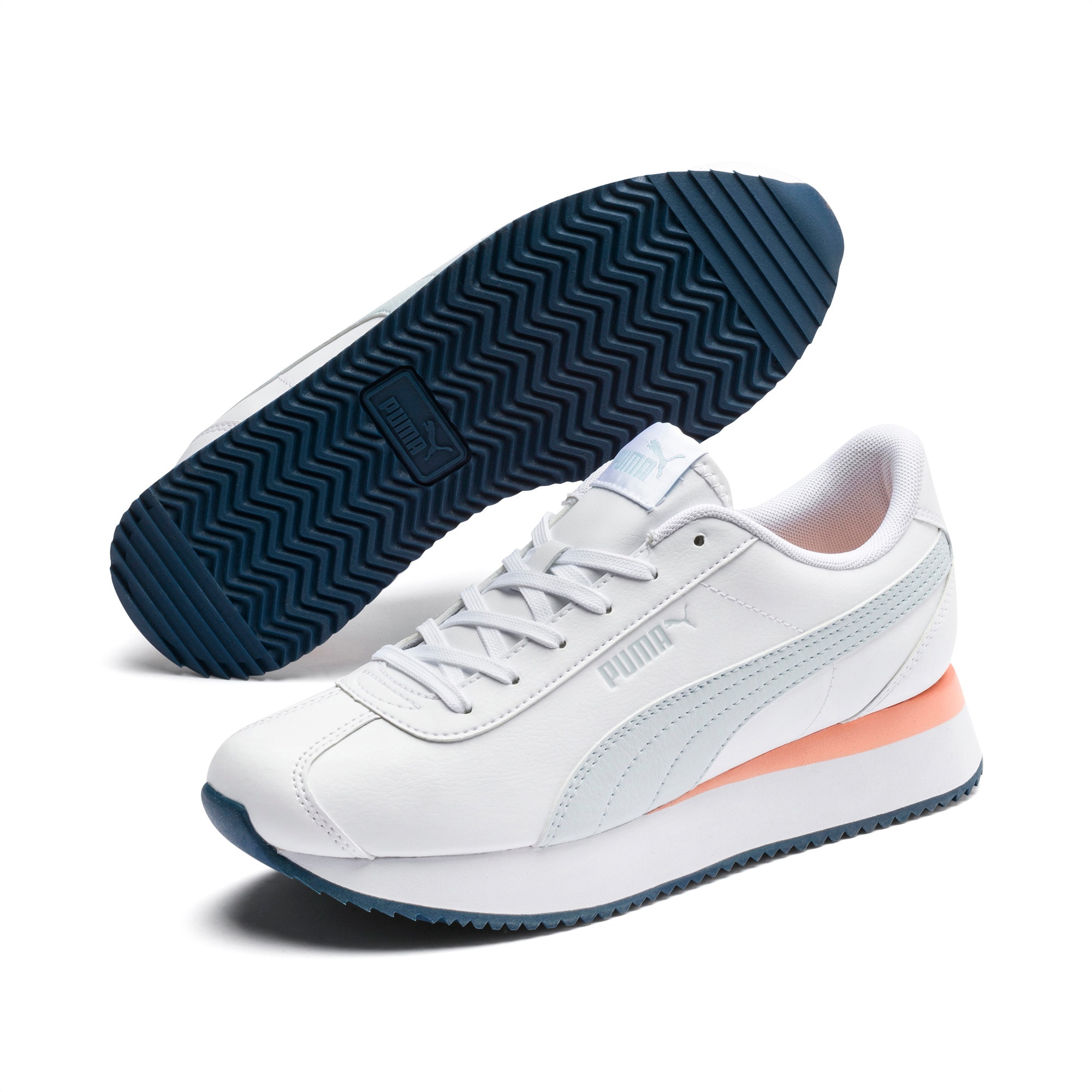 turino stacked women's sneakers