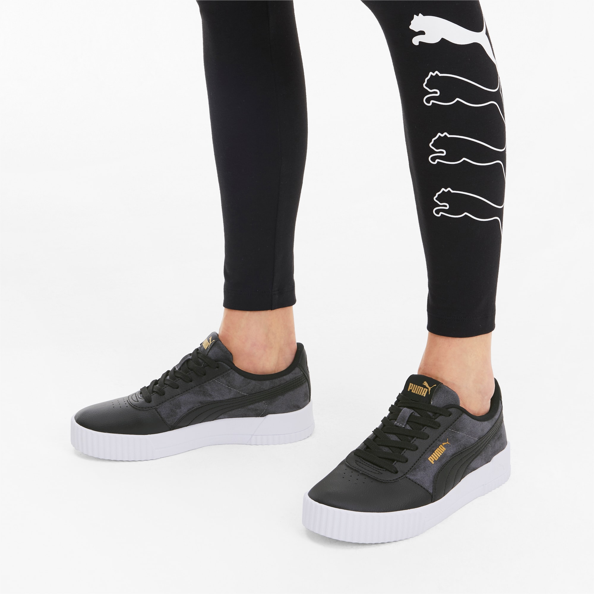 puma carina sneaker black