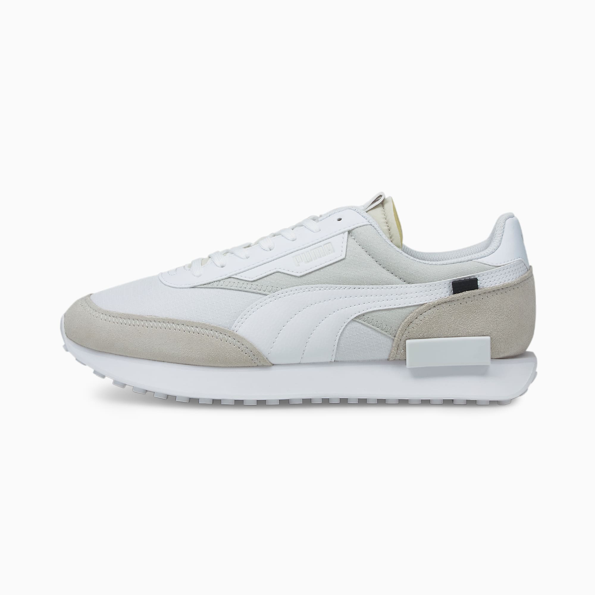 Future Rider Play On Sneakers, Puma White-Puma White, large