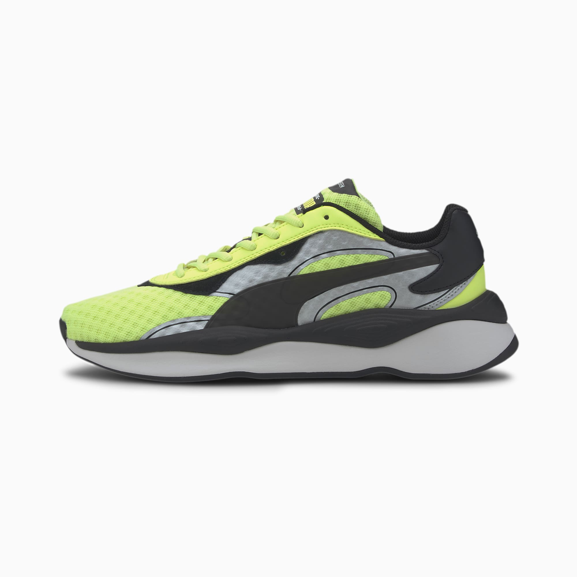 puma silver trainers