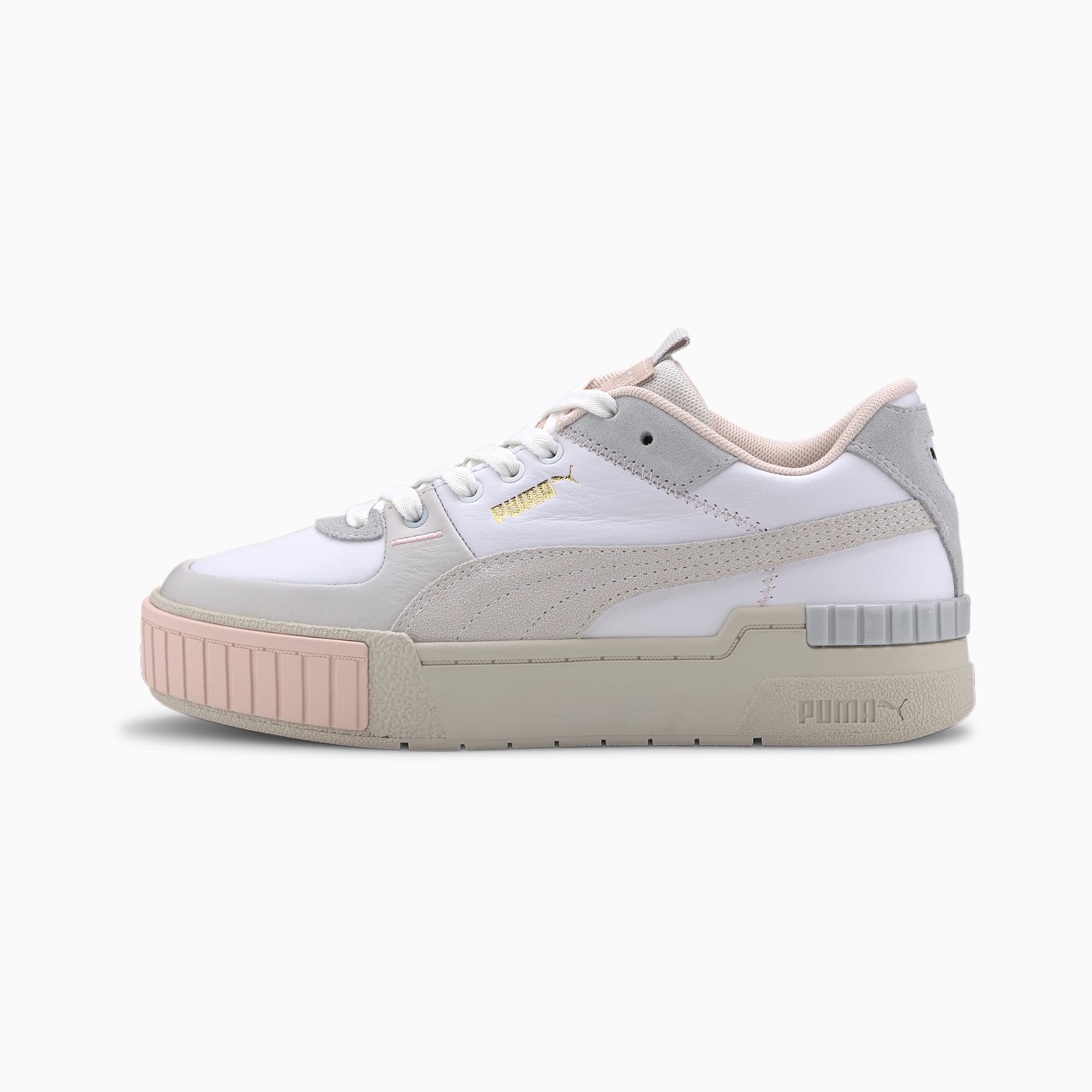 puma blanche semelle haute