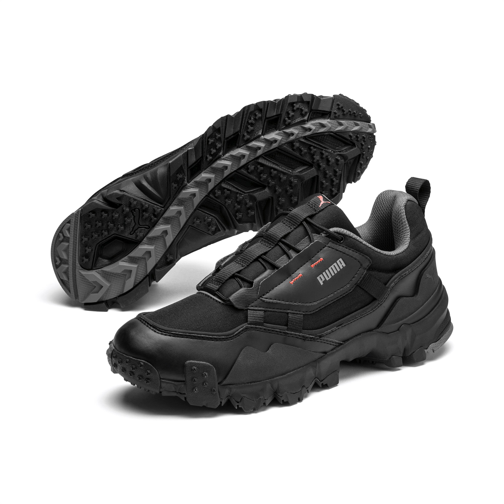 Trailfox Overland MTS Grid Trainers | Puma Black-CASTLEROCK | PUMA Up to  80% OFF | PUMA