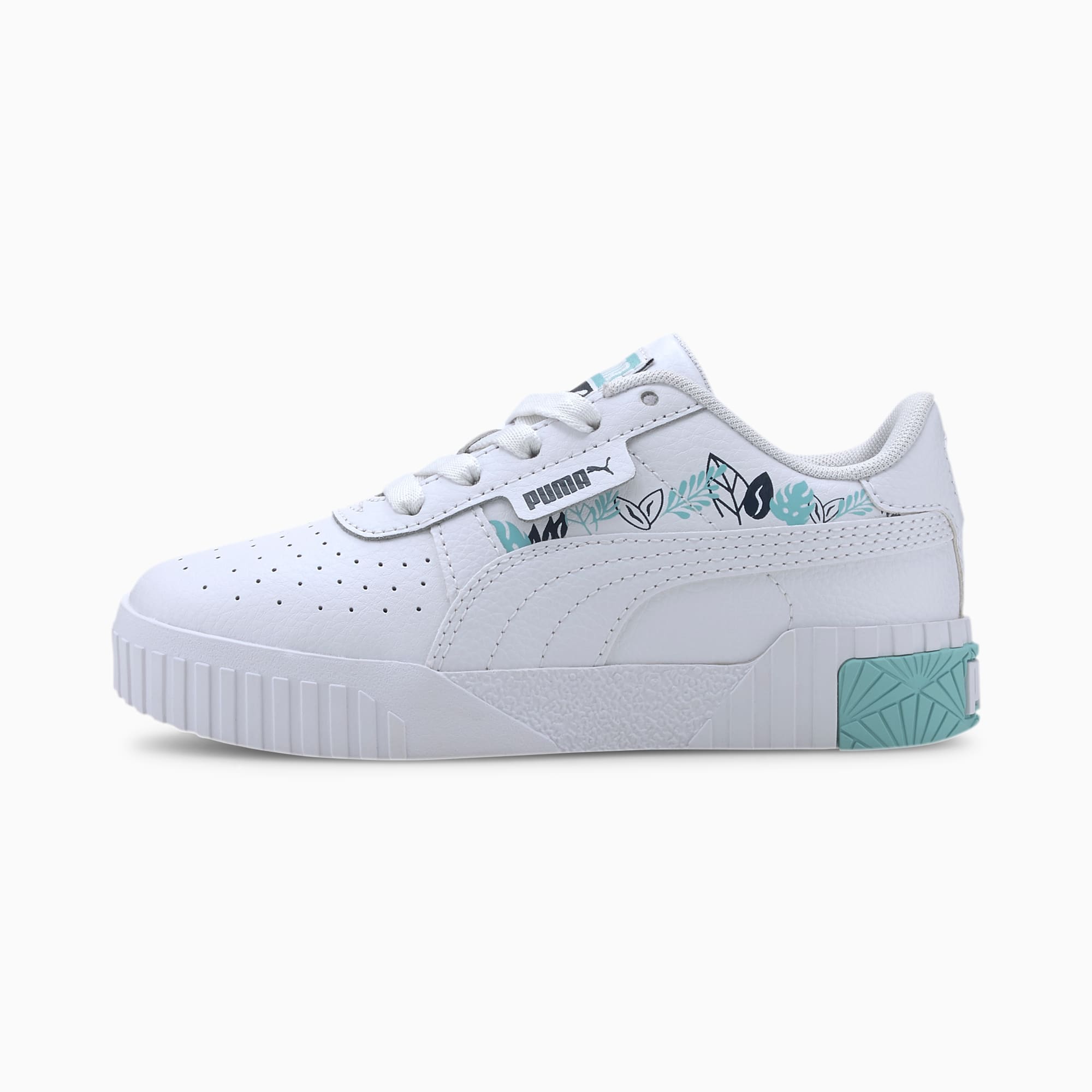 Cali Jungle Kids' Trainers | Puma White 