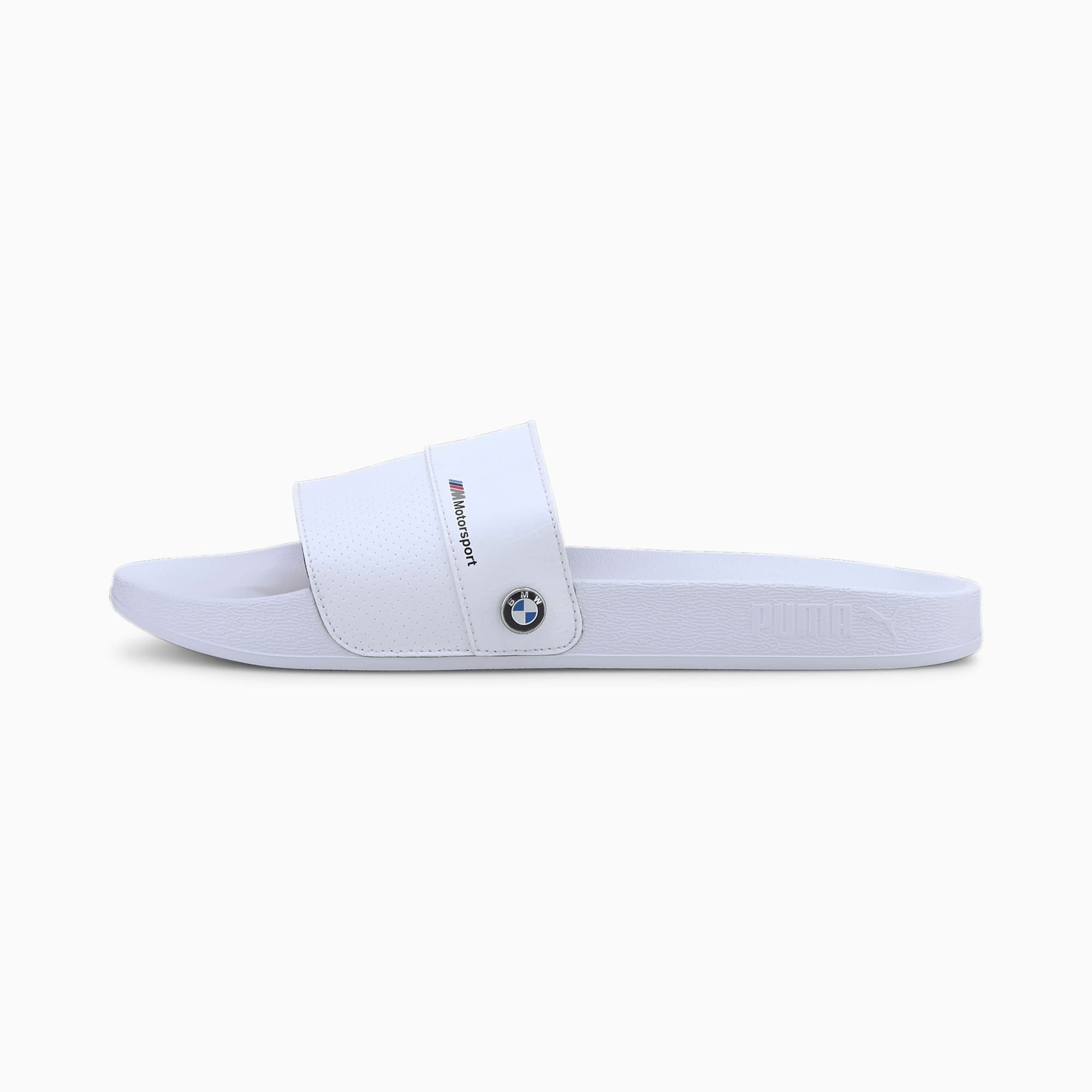 puma bmw slippers white