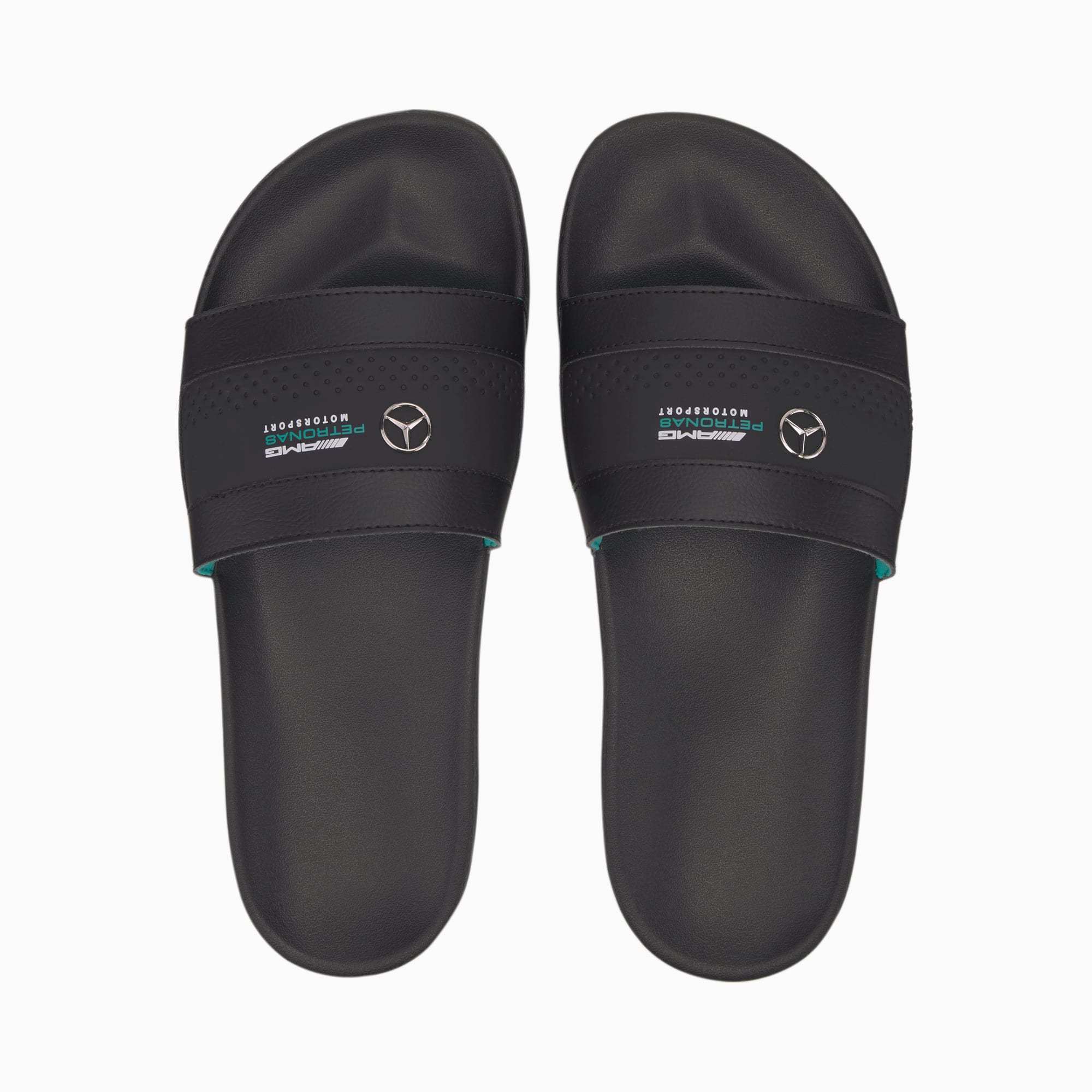 Puma mercedes mapm leadcat best sale white & green casual sandal
