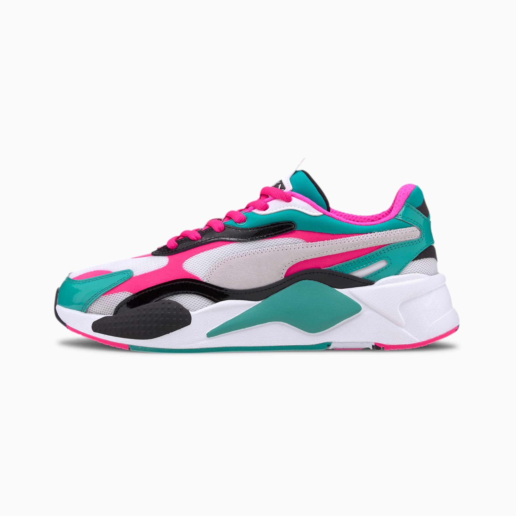 RS-X Plastic | Puma White-Fluo Pink 