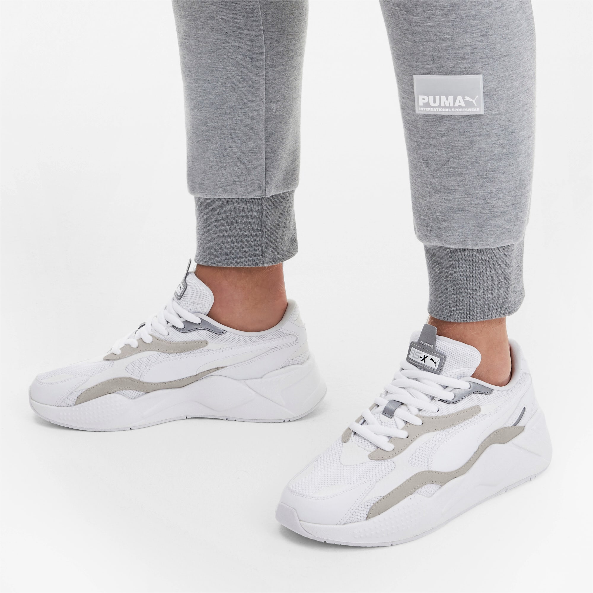 white and silver pumas