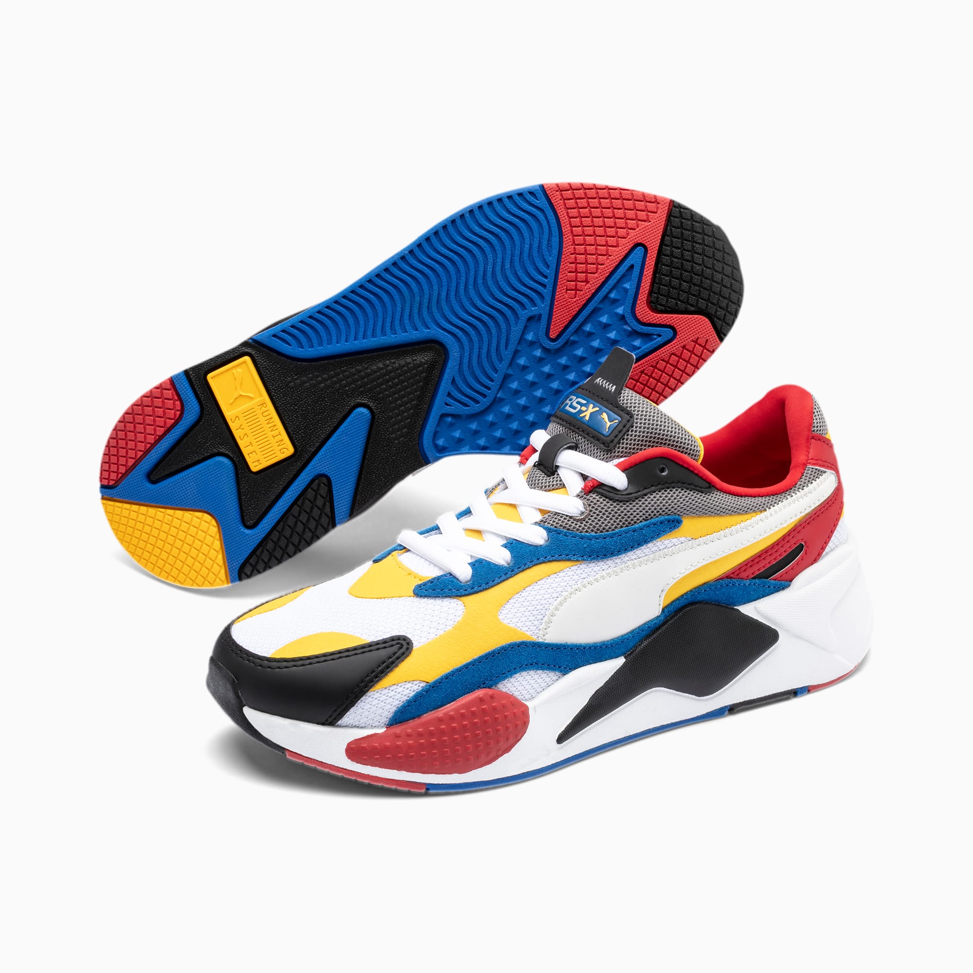Rs X Puzzle Trainers Pwhite Spectra Yellow Pblack Puma Rs X Puma