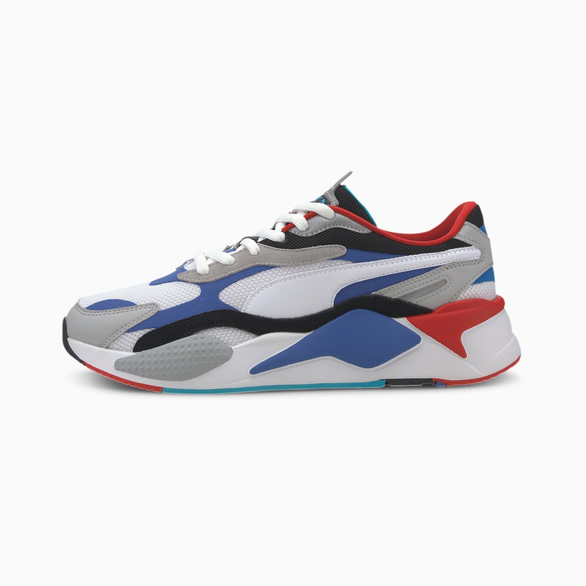 RS-X Puzzle Trainers, Puma White-Dazzling Blue-High Rise, large-SEA