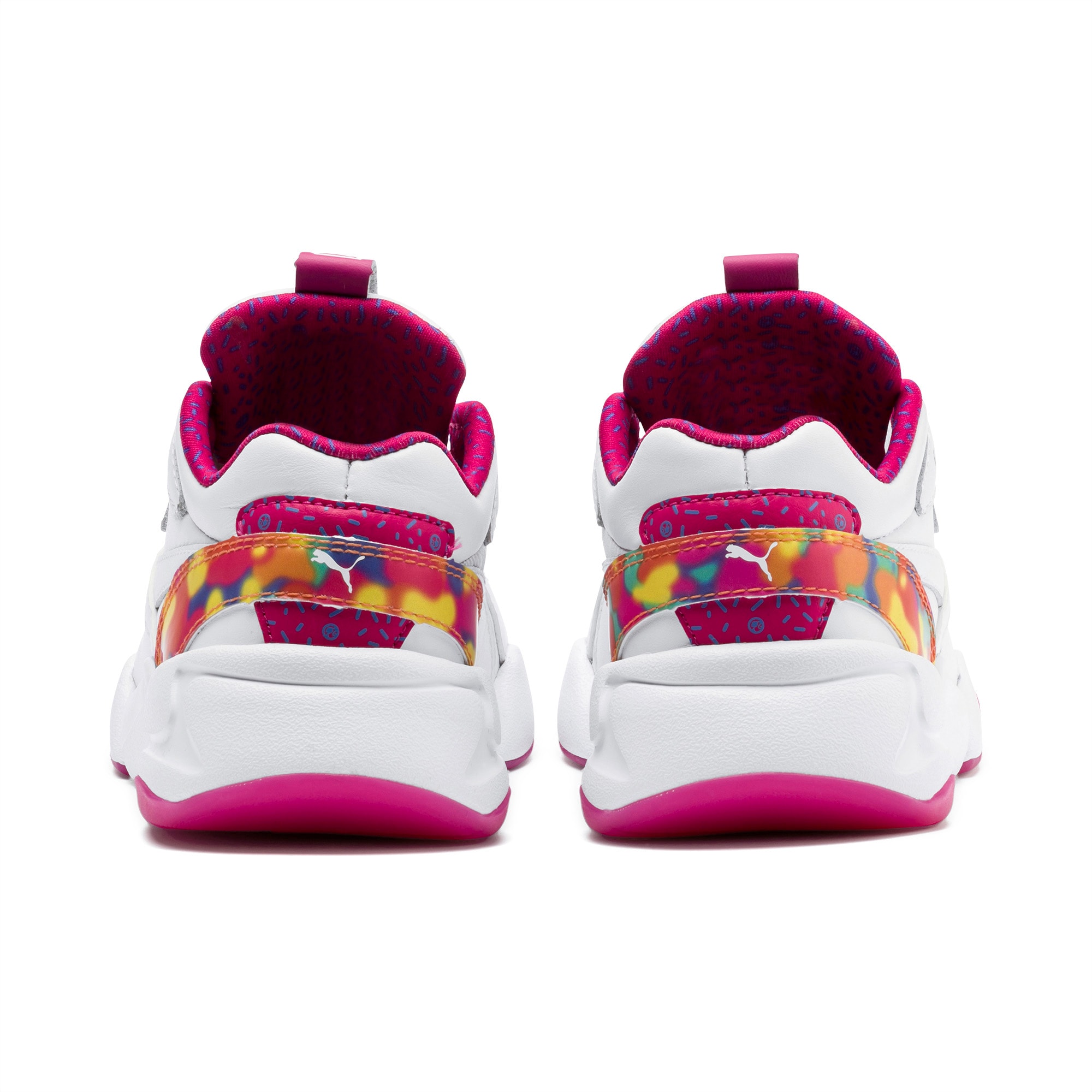 Puma x barbie nova 90's block multi color sneakers new arrivals
