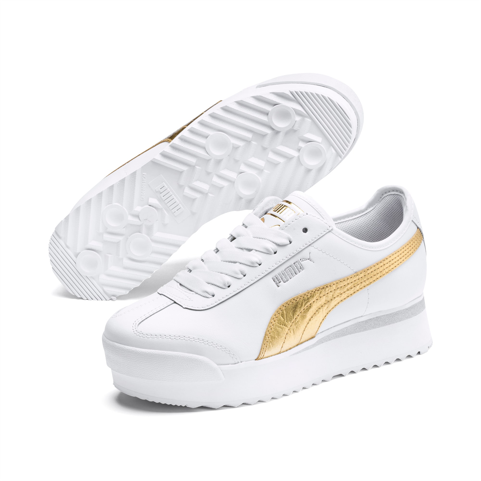 puma roma amor trainers in white