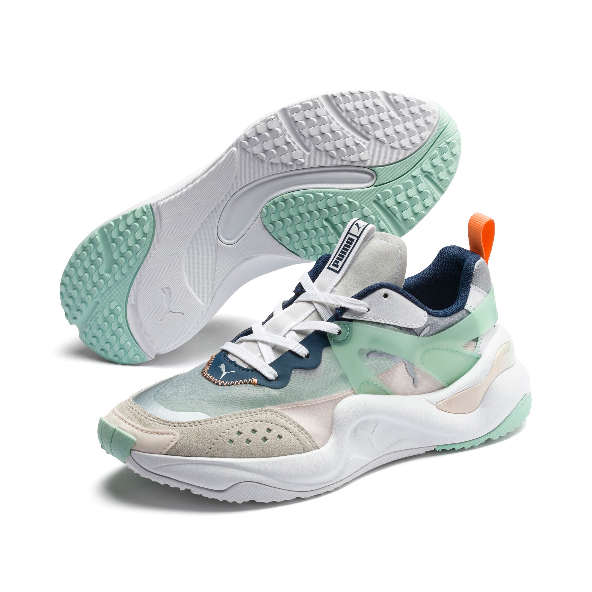 green puma sneakers womens