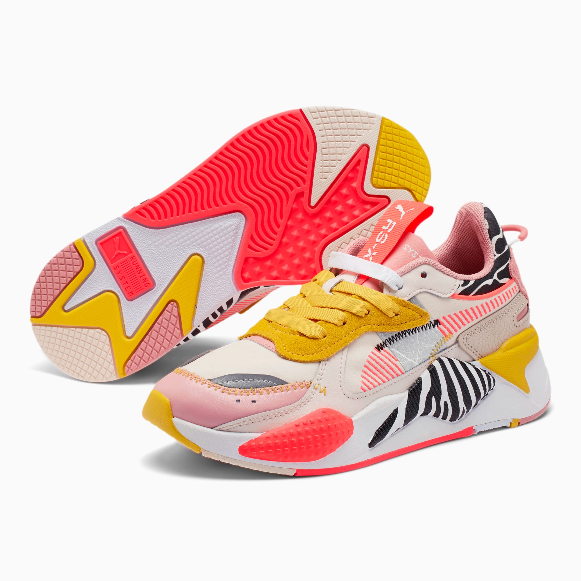 women's puma rsx unexpected mixes casual shoes