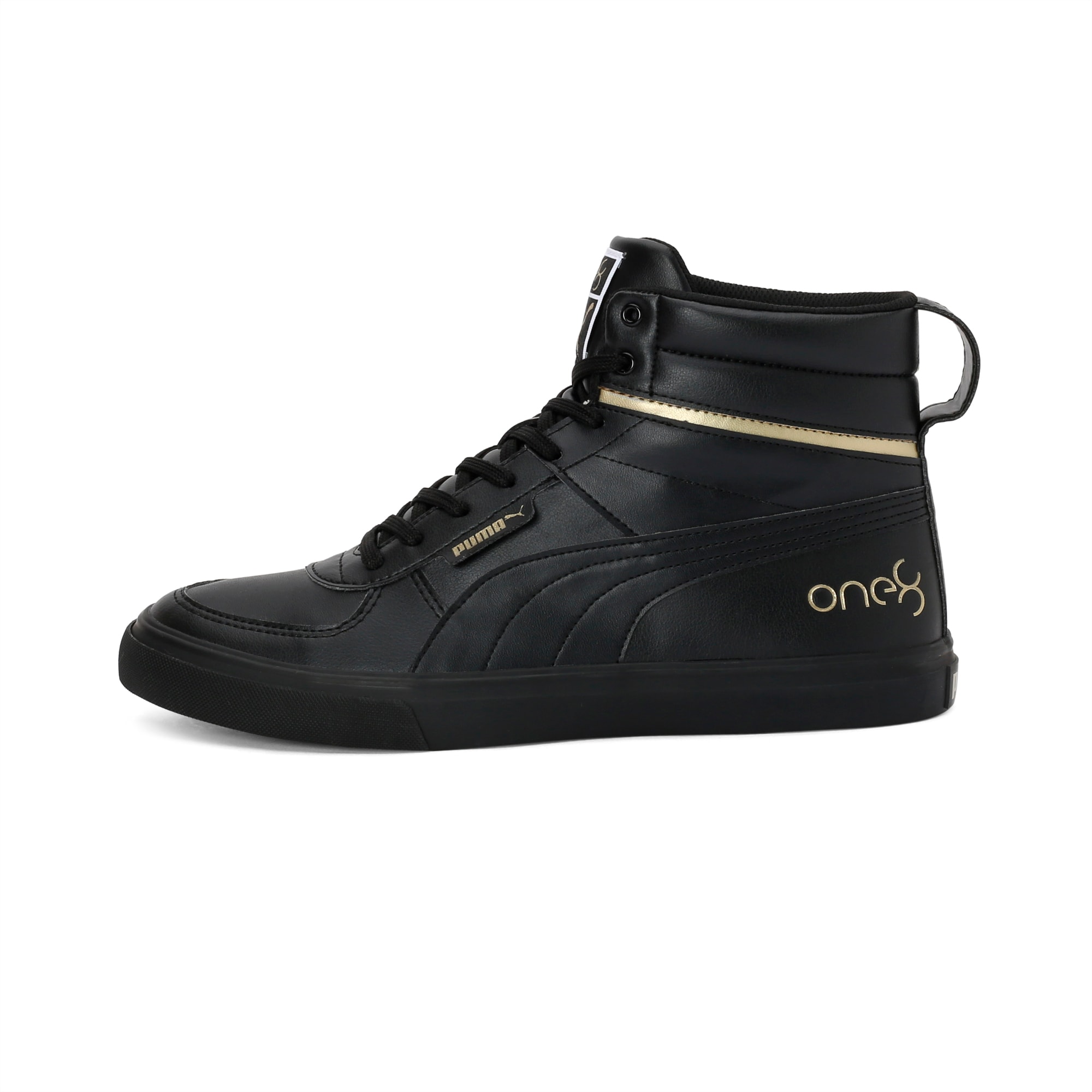 puma one8 black sneakers