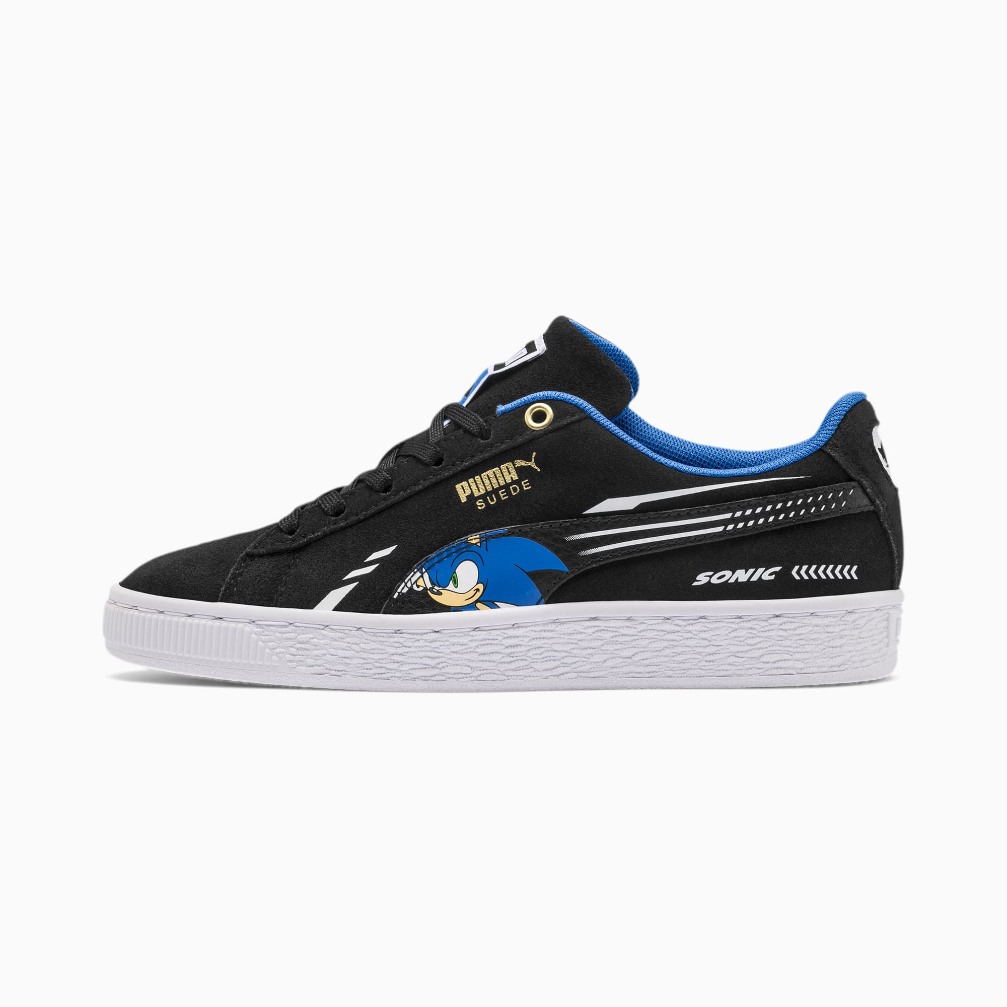PUMA x SONIC Suede Youth Trainers 