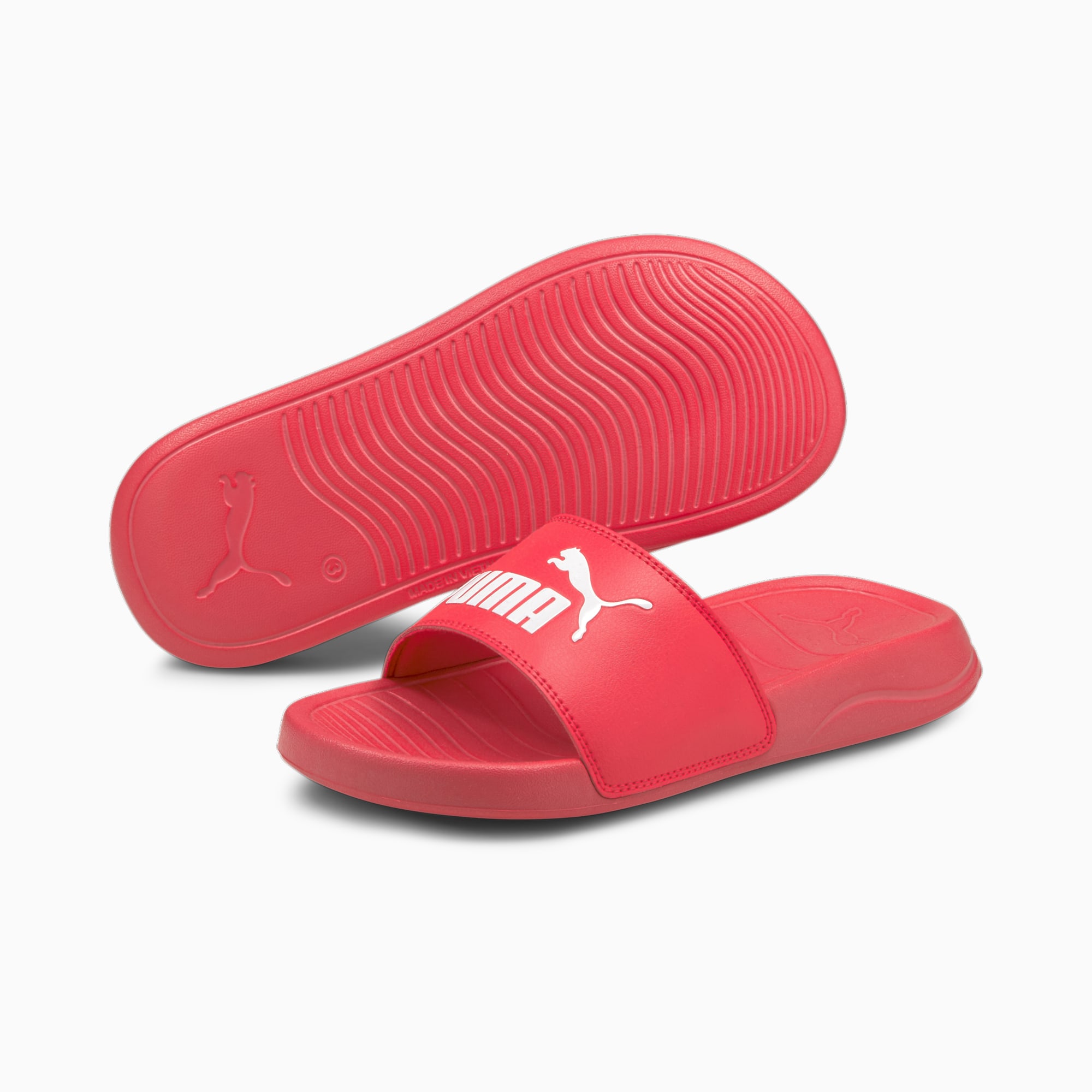 Popcat 20 Youth Sandals, Sunblaze-Puma White, large