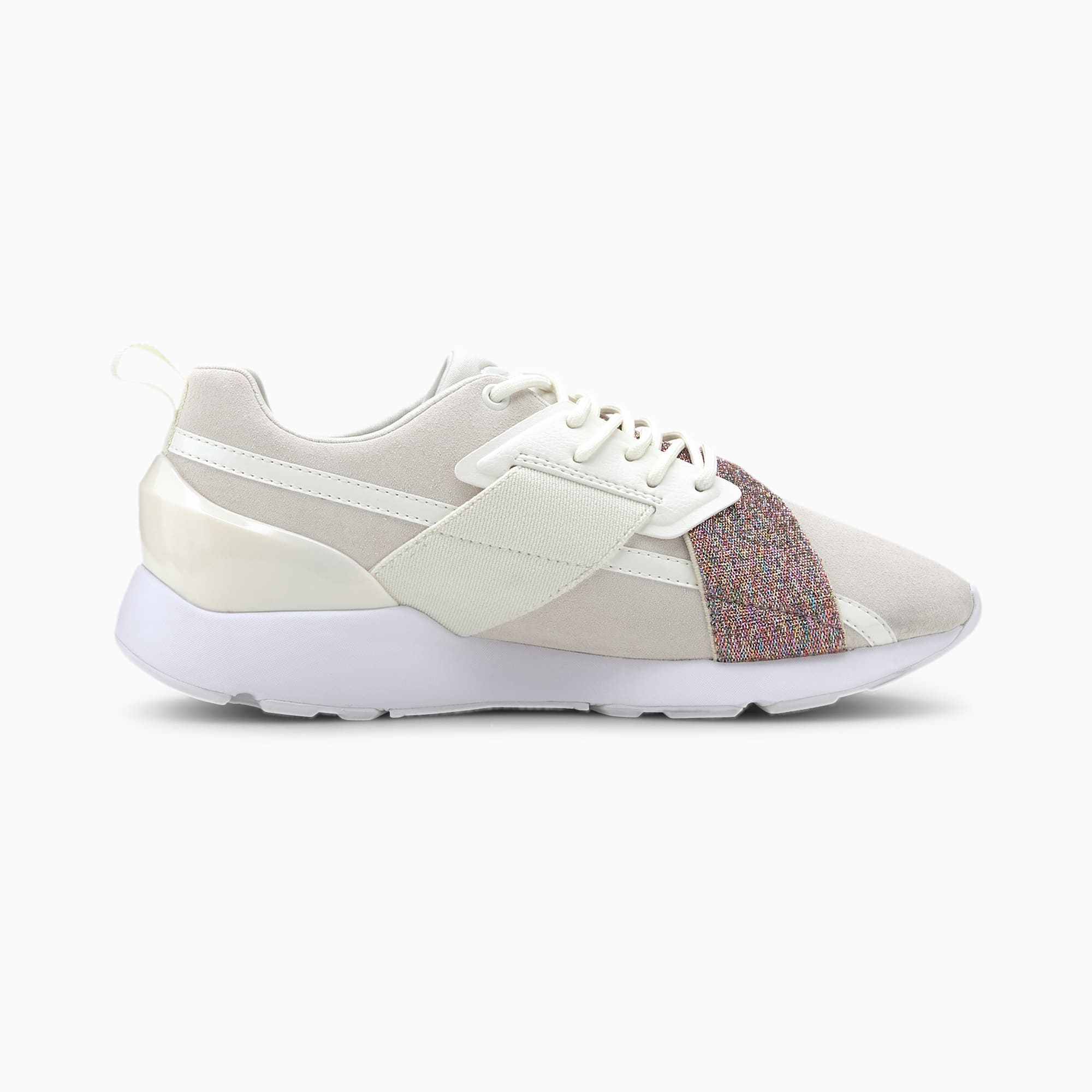 Puma Muse X-2 WN - Zapatillas deportivas para mujer, color blanco y rosa