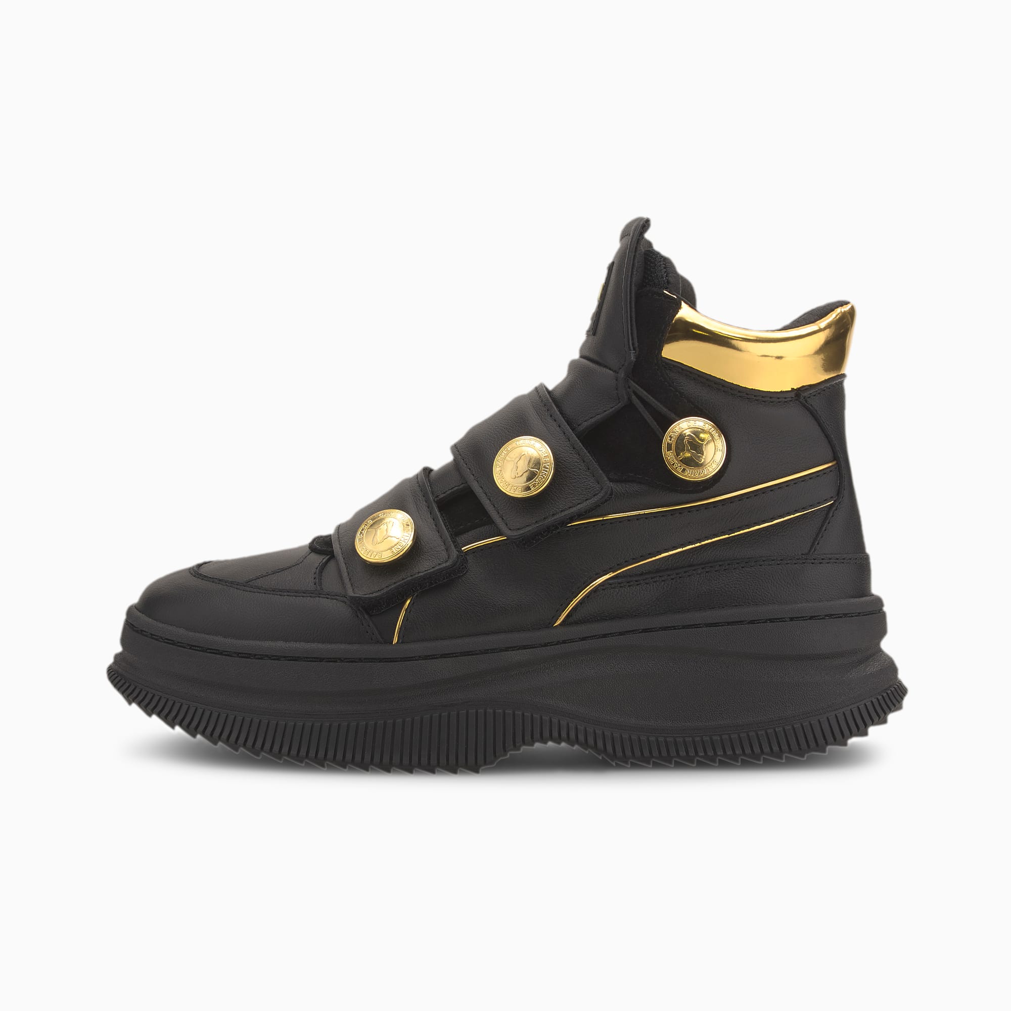 puma high tops womens black