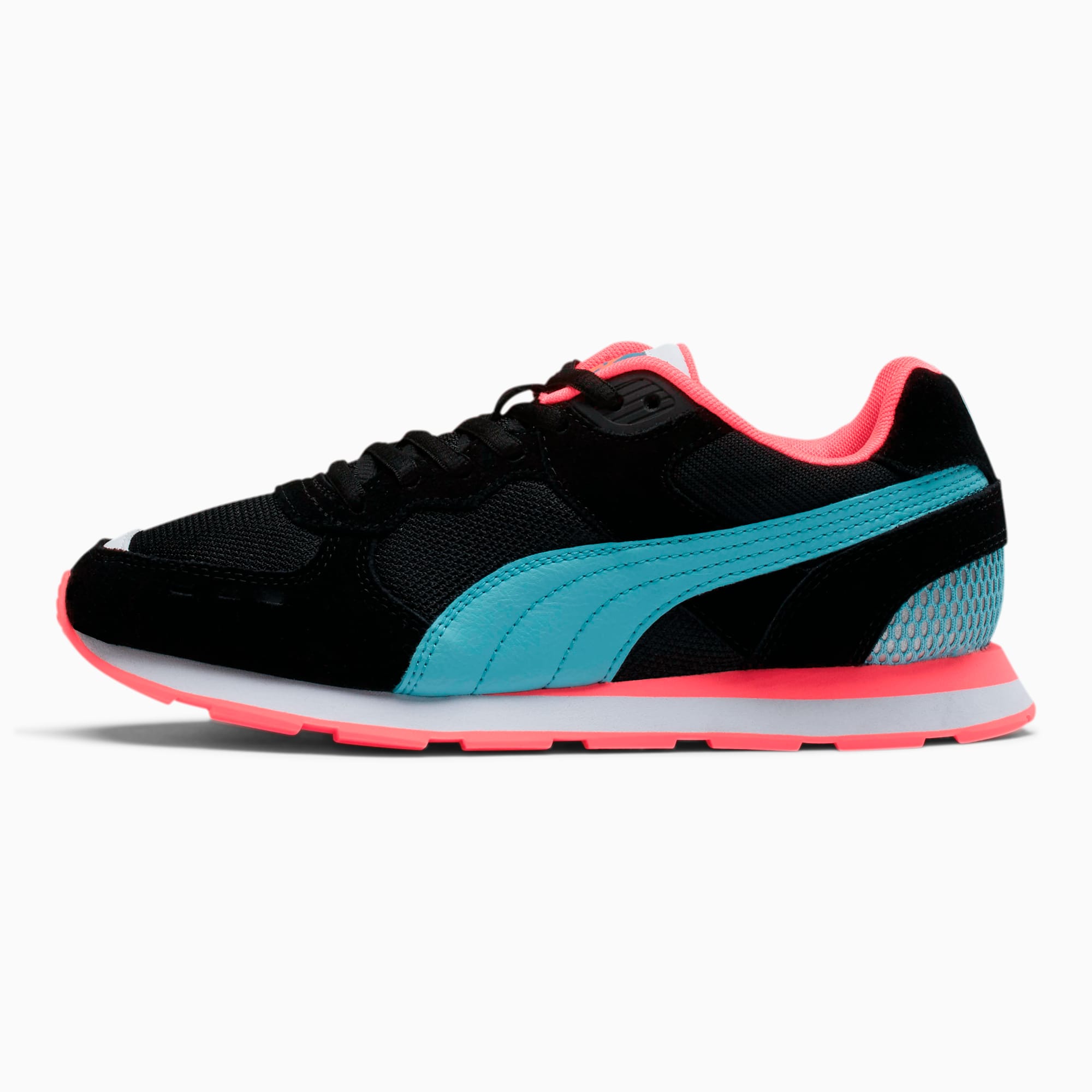 womens puma sneakers black