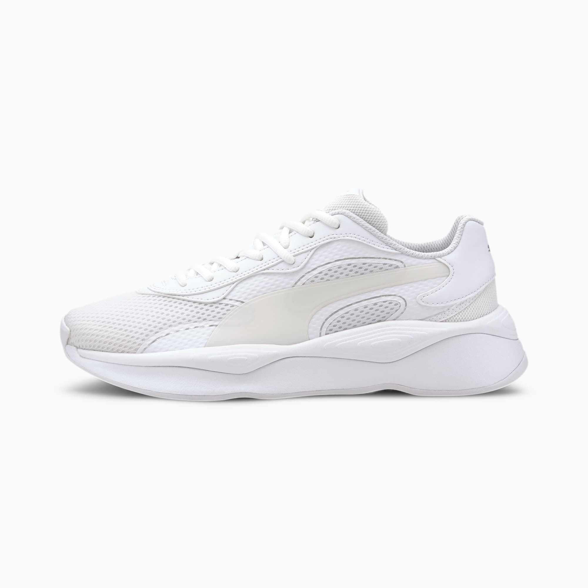 puma pure white sneakers