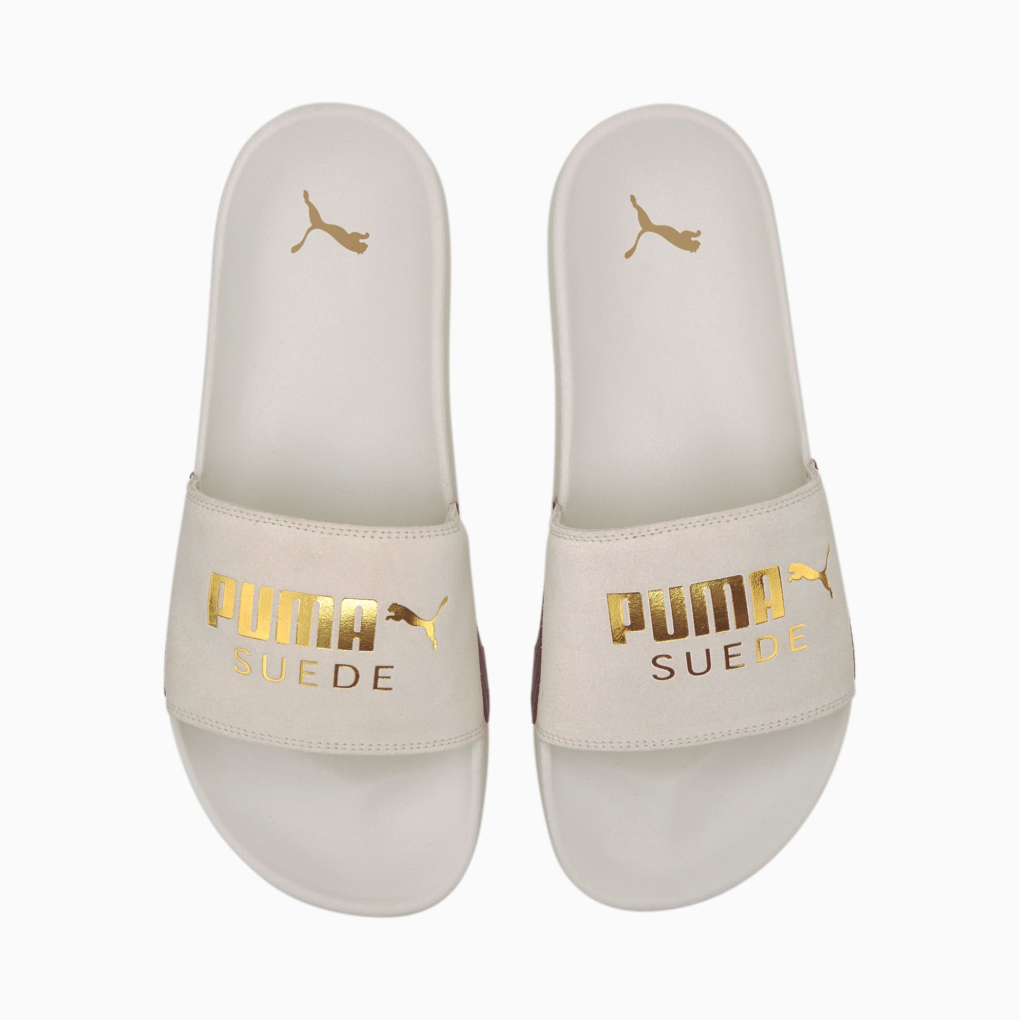 Puma men's leadcat suede slide cheap sandal