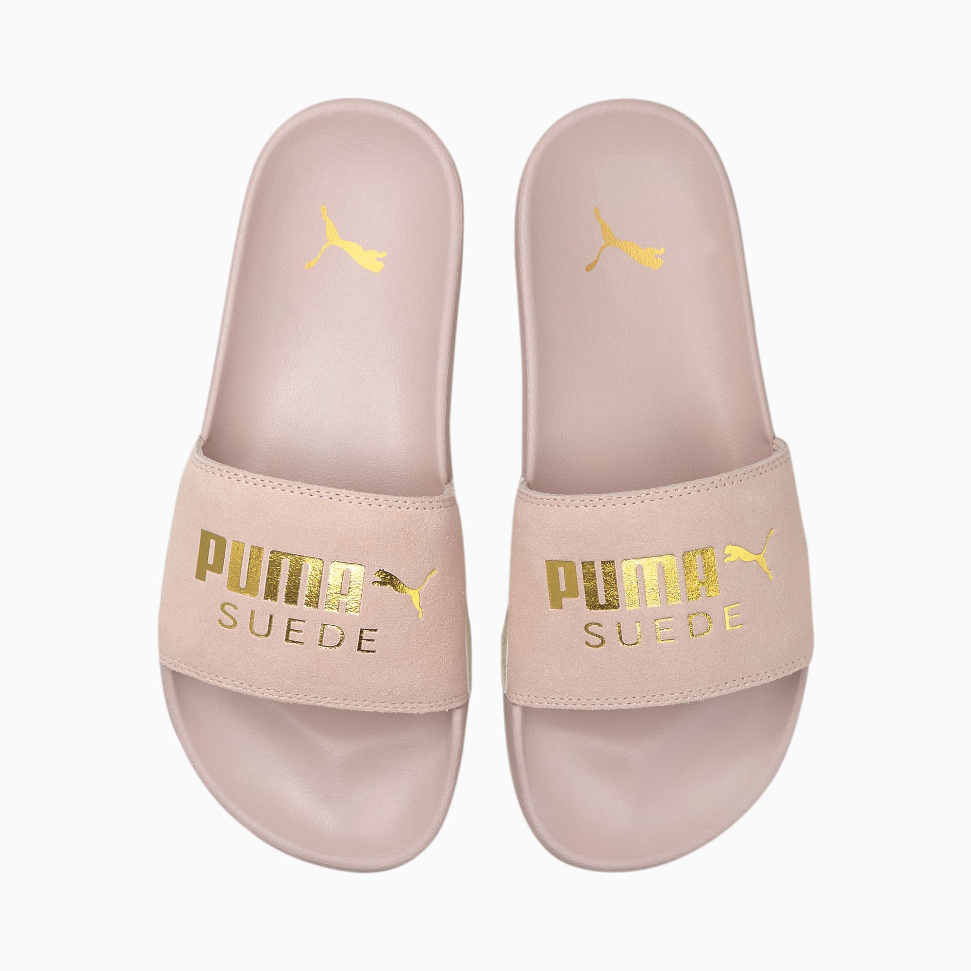 Puma men's leadcat suede slide sandal sale