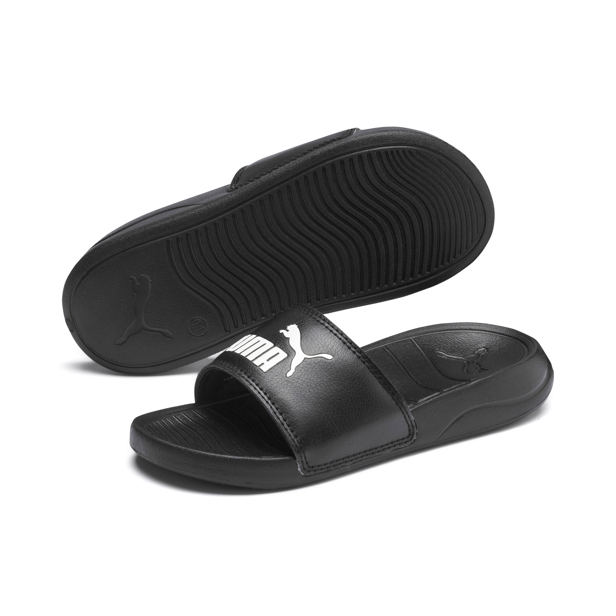 Popcat 20 Kids Sandals Puma Black Puma White PUMA Shop All