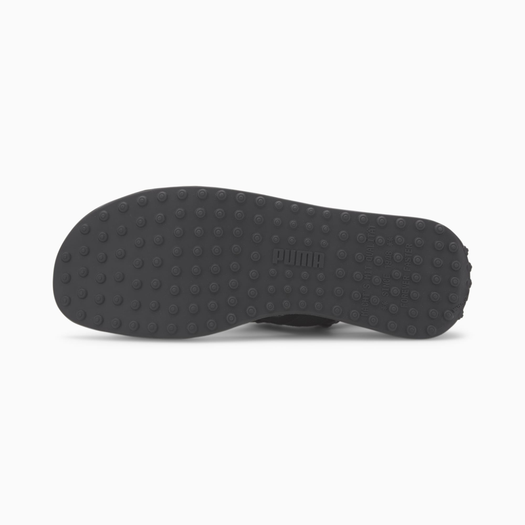 puma black rider sandals