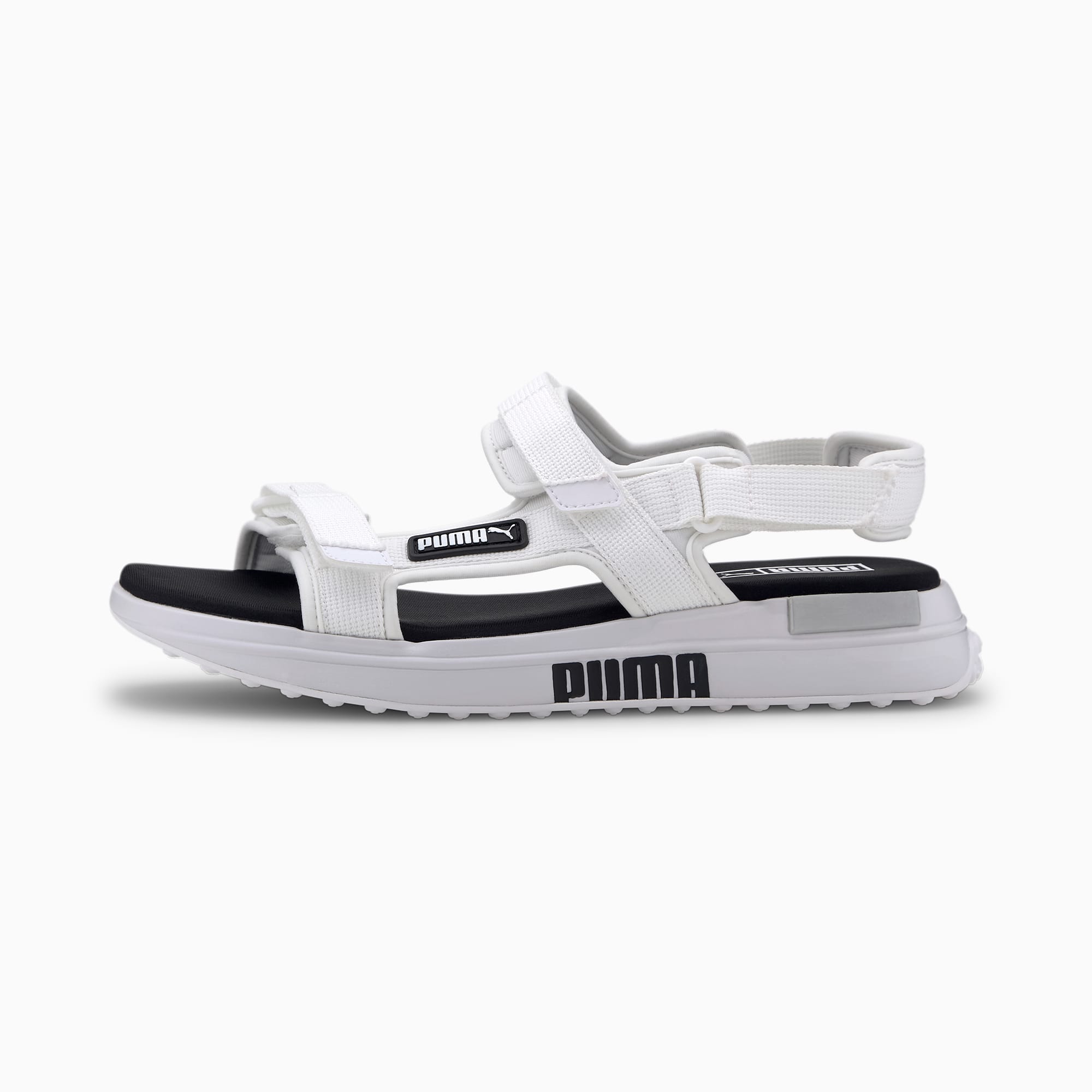 puma buckle sandals