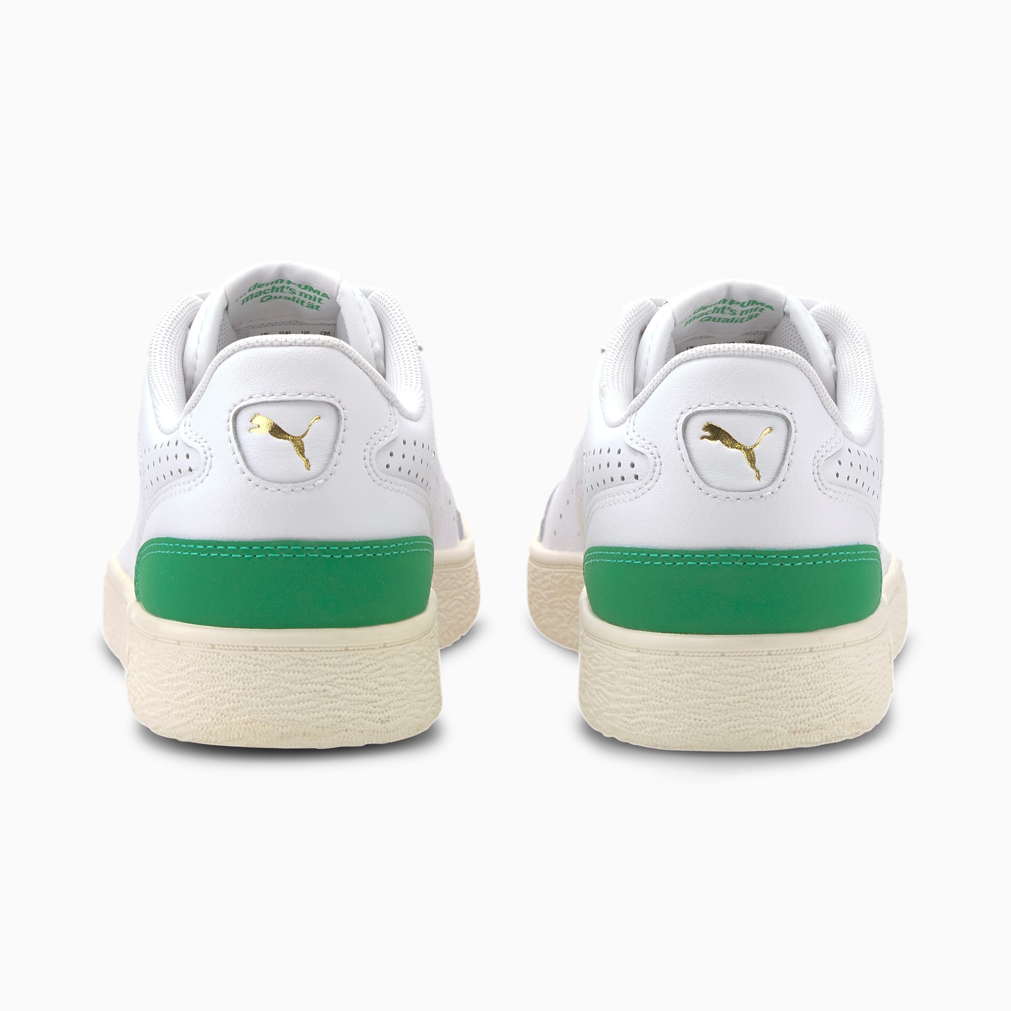 ralph sampson lo perforated soft trainers