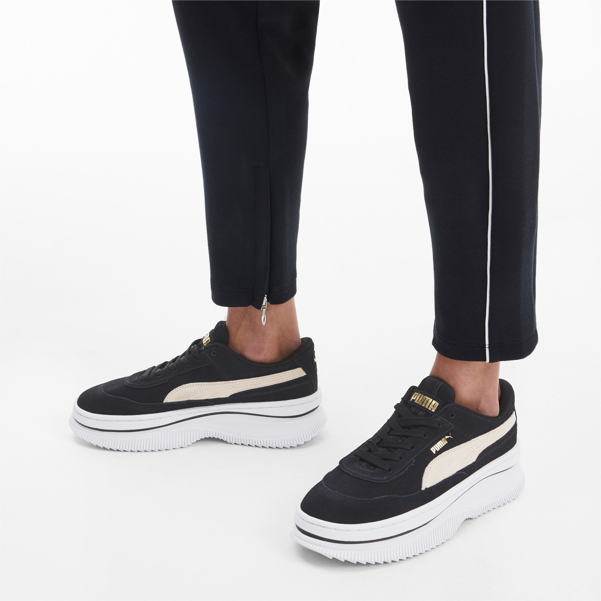 Puma deva suede sneaker hotsell