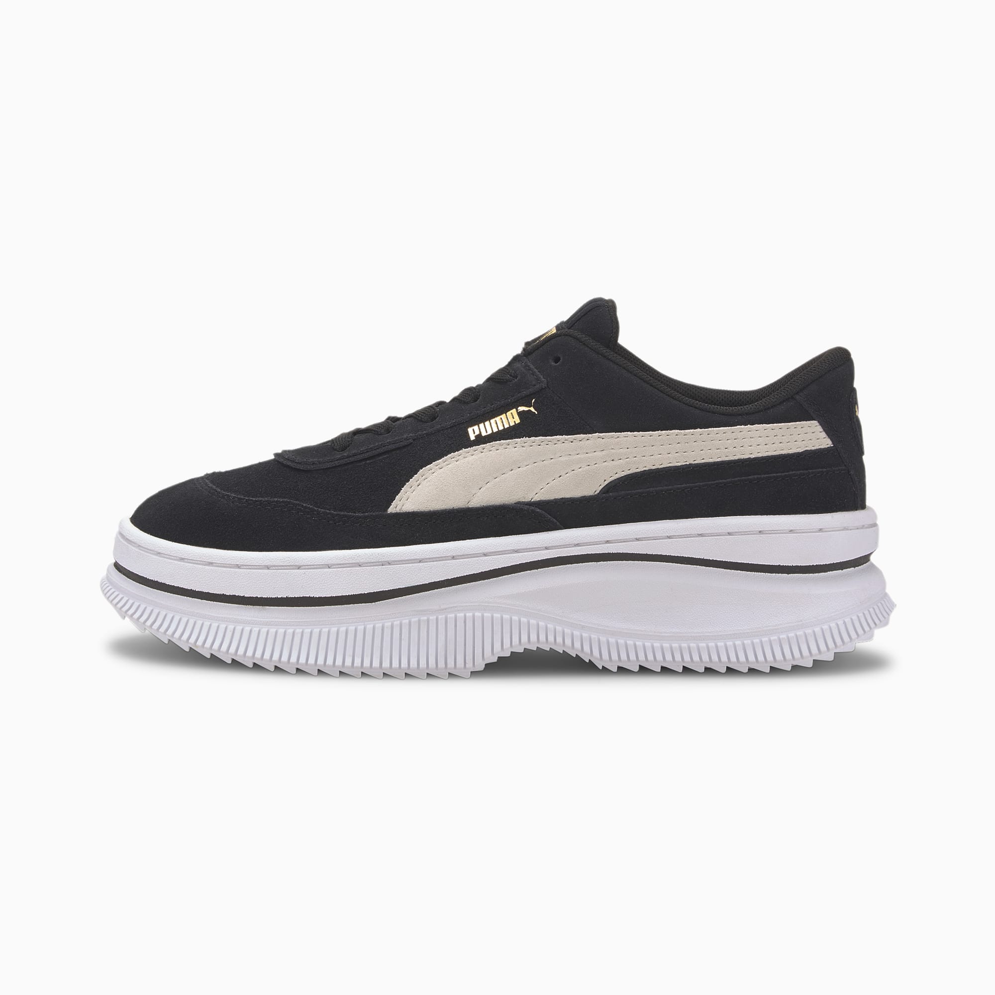 womens black suede puma shoes
