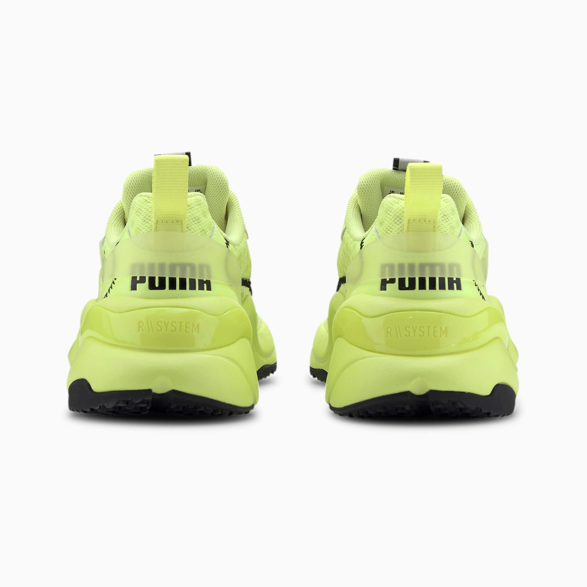 neon yellow pumas