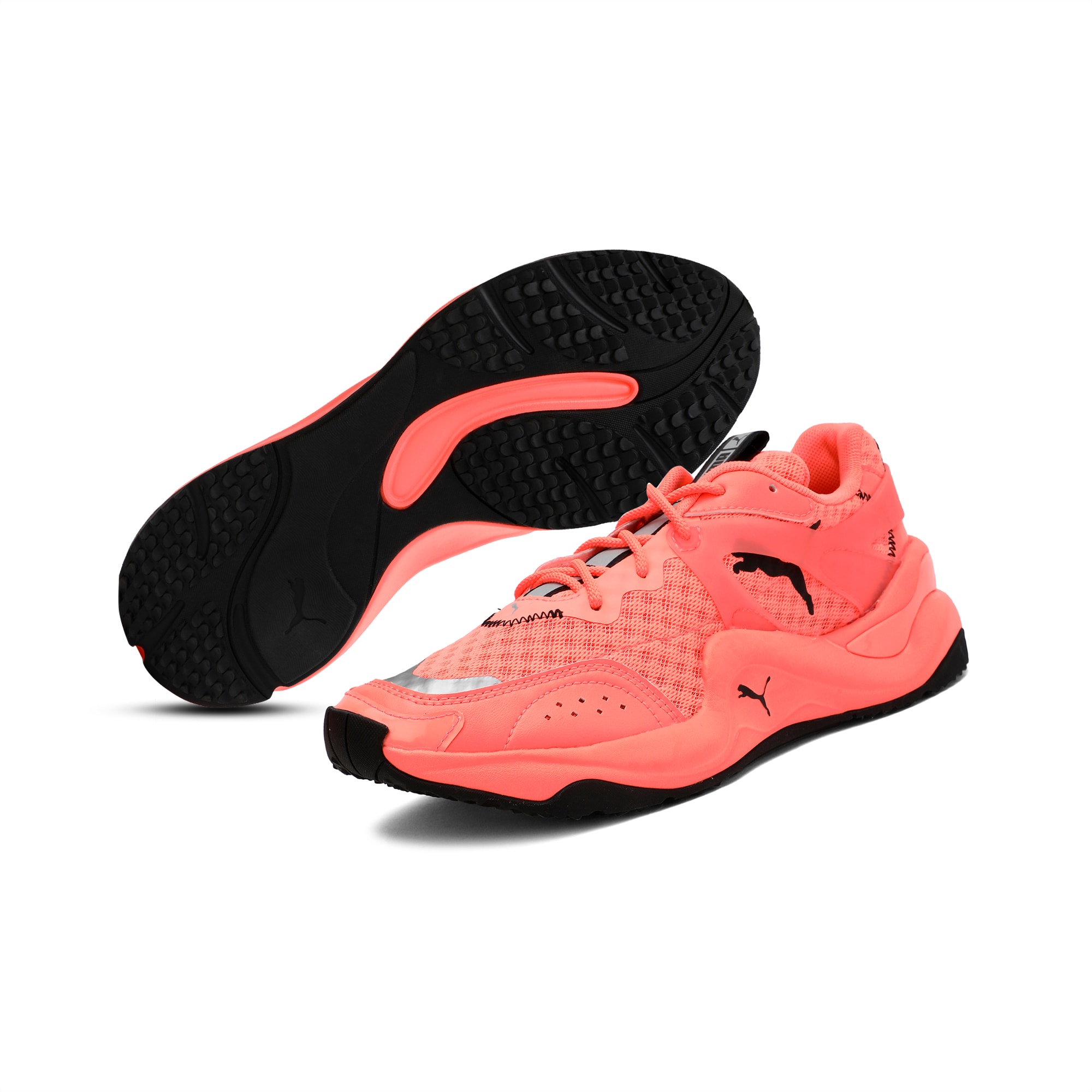 Puma women's rise neon sneakers clearance