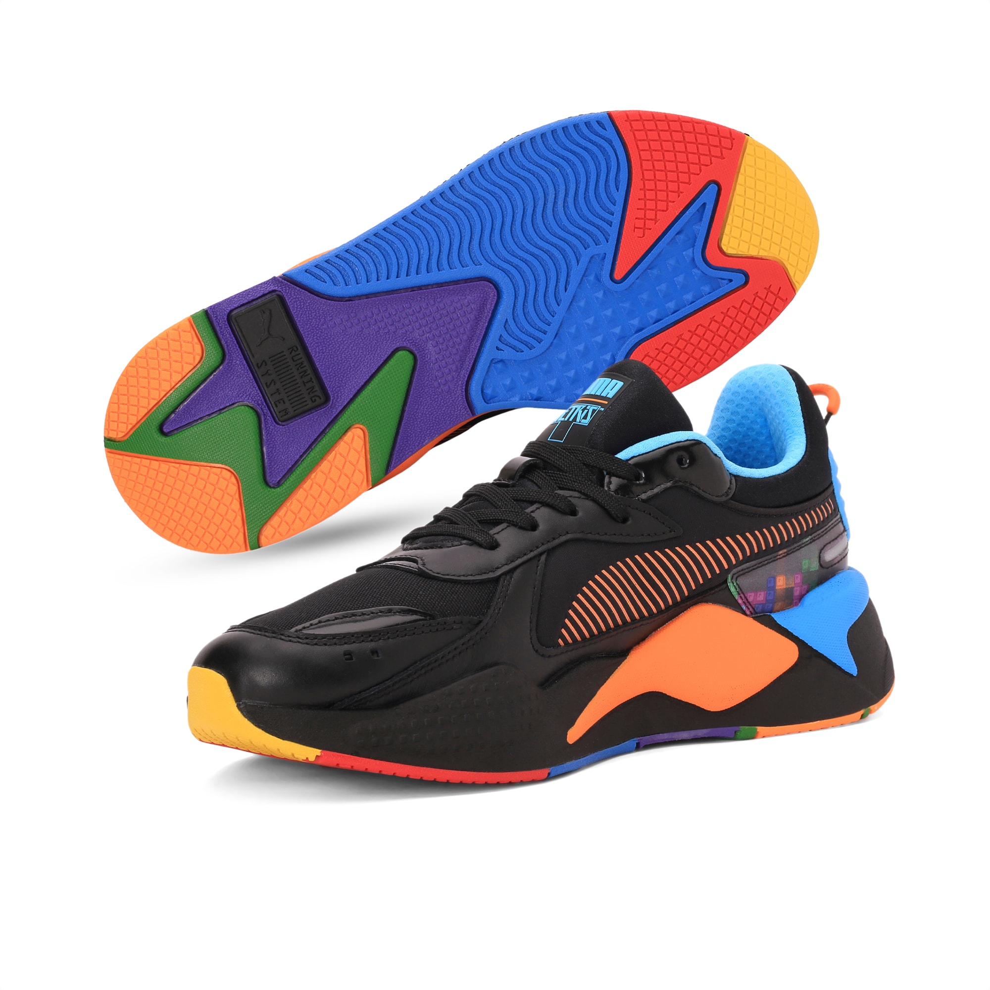 Puma tetris noir deals