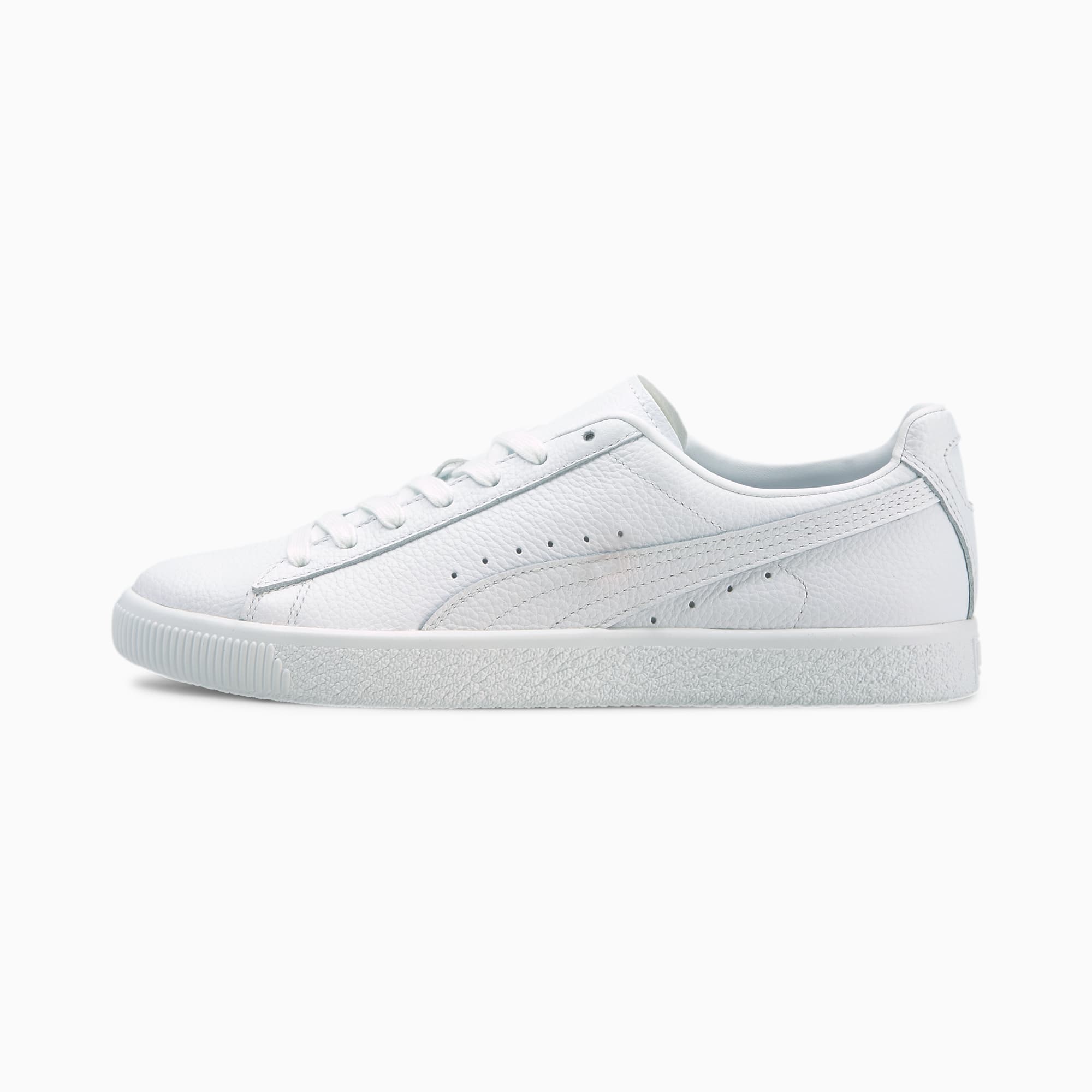 Plain white sale puma shoes